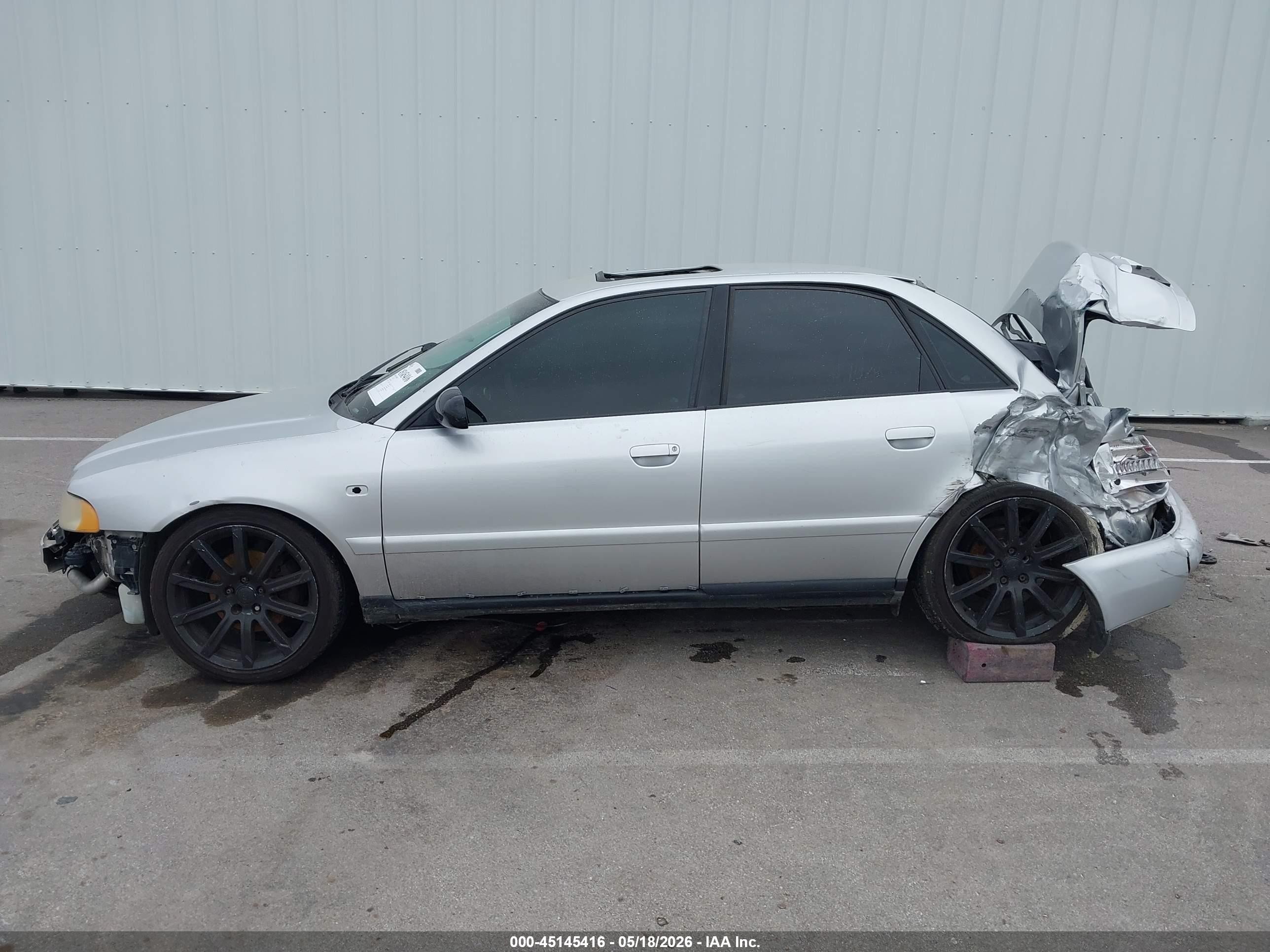 2001 Audi A4 1.8 T Silver vin: WAUDC68D31A145447
