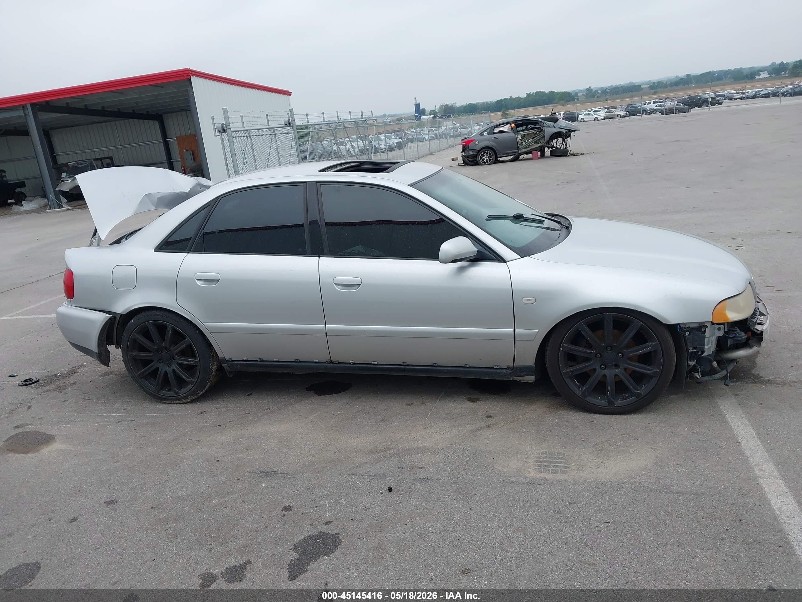 2001 Audi A4 1.8 T Silver vin: WAUDC68D31A145447