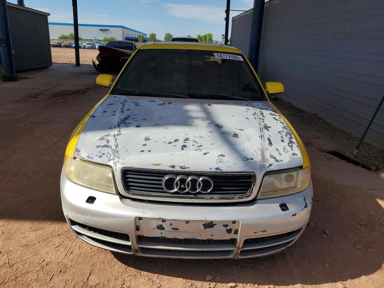 2000 Audi S4 2.7 Quattro Желтый vin: WAUDD68D1YA046214
