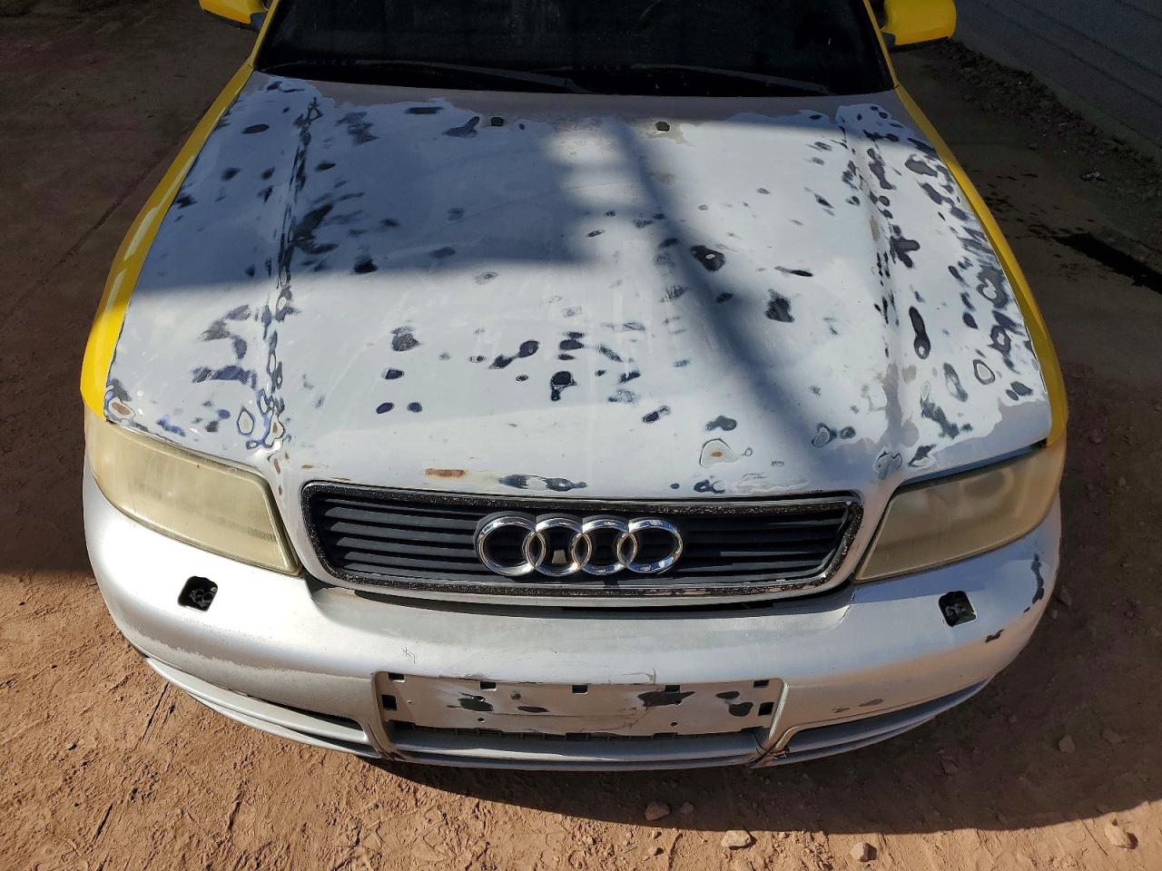 2000 Audi S4 2.7 Quattro Желтый vin: WAUDD68D1YA046214
