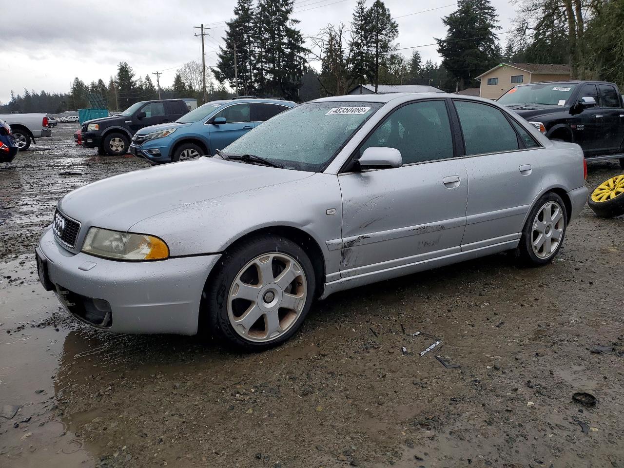2000 Audi S4 2.7 Quattro Серебряный vin: WAUDD68D6YA033121