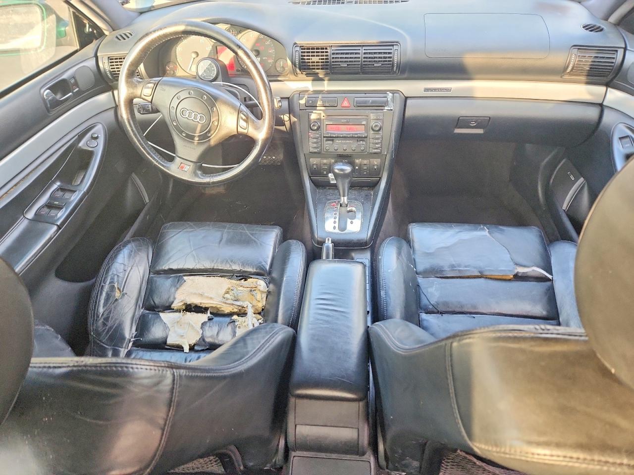 2000 Audi S4 Quattro Cabriolet Зеленый vin: WAUDD68D6YA084859