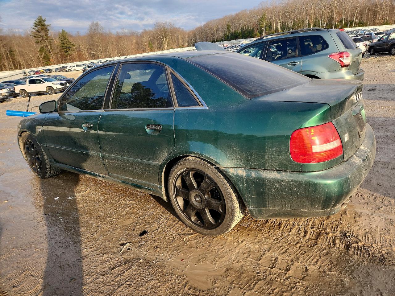 2000 Audi S4 Quattro Cabriolet Зеленый vin: WAUDD68D6YA084859