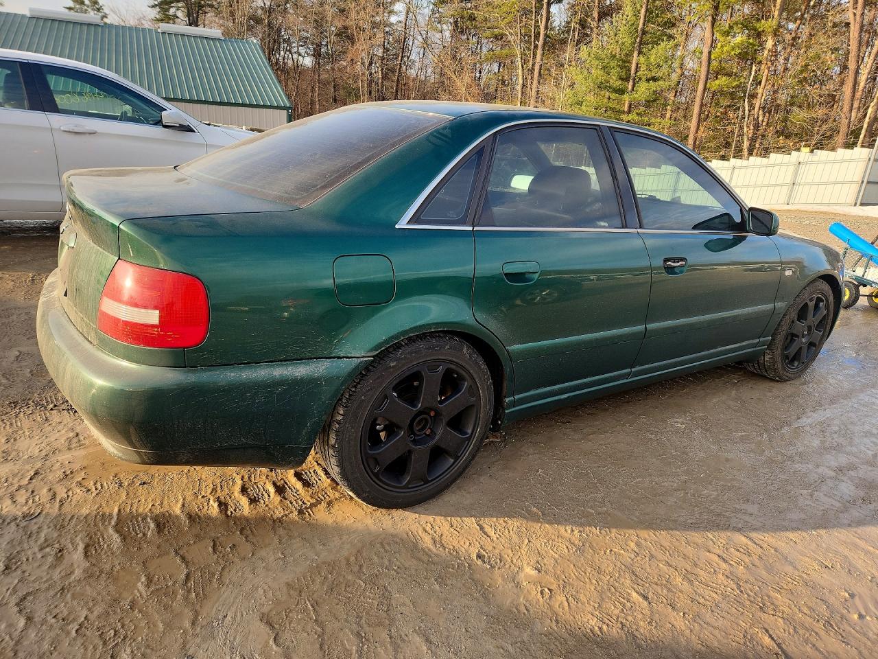 2000 Audi S4 Quattro Cabriolet Зеленый vin: WAUDD68D6YA084859