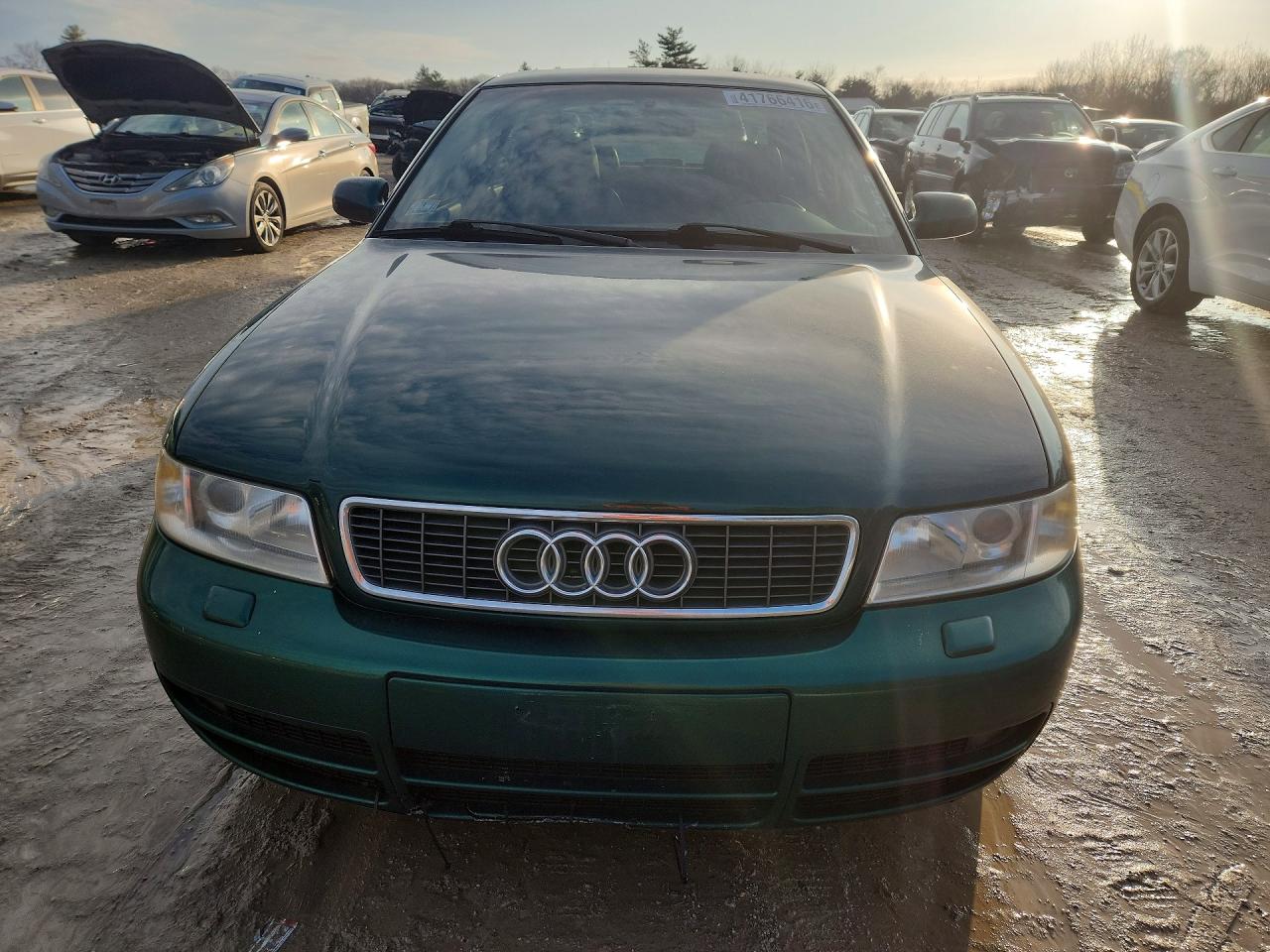 2000 Audi S4 Quattro Cabriolet Зеленый vin: WAUDD68D6YA084859