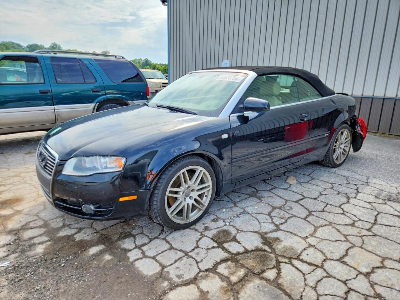 2009 Audi A4 2.0t Cabriolet Quattro Black vin: WAUDF48H09K010916