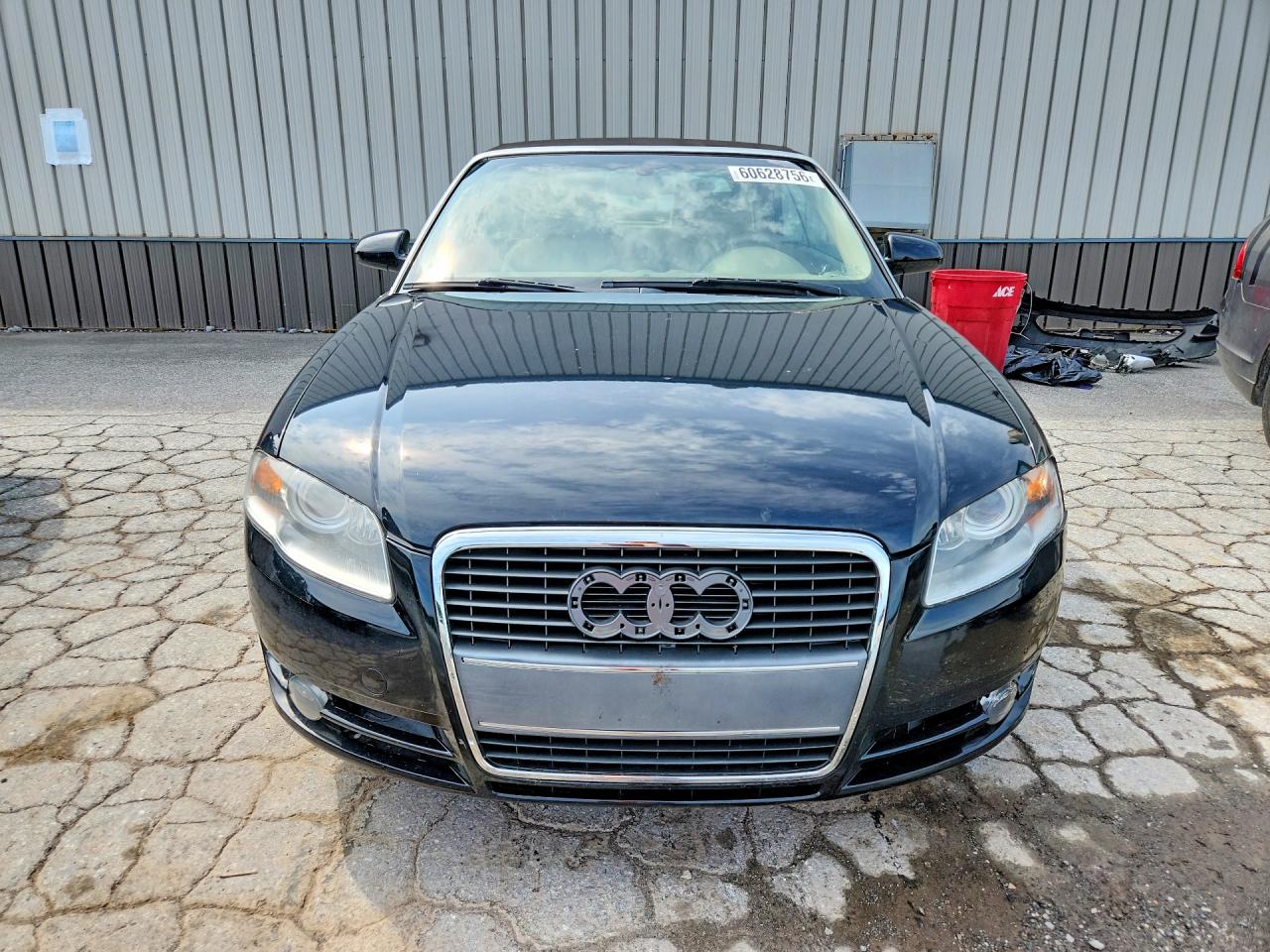 2009 Audi A4 2.0t Cabriolet Quattro Black vin: WAUDF48H09K010916