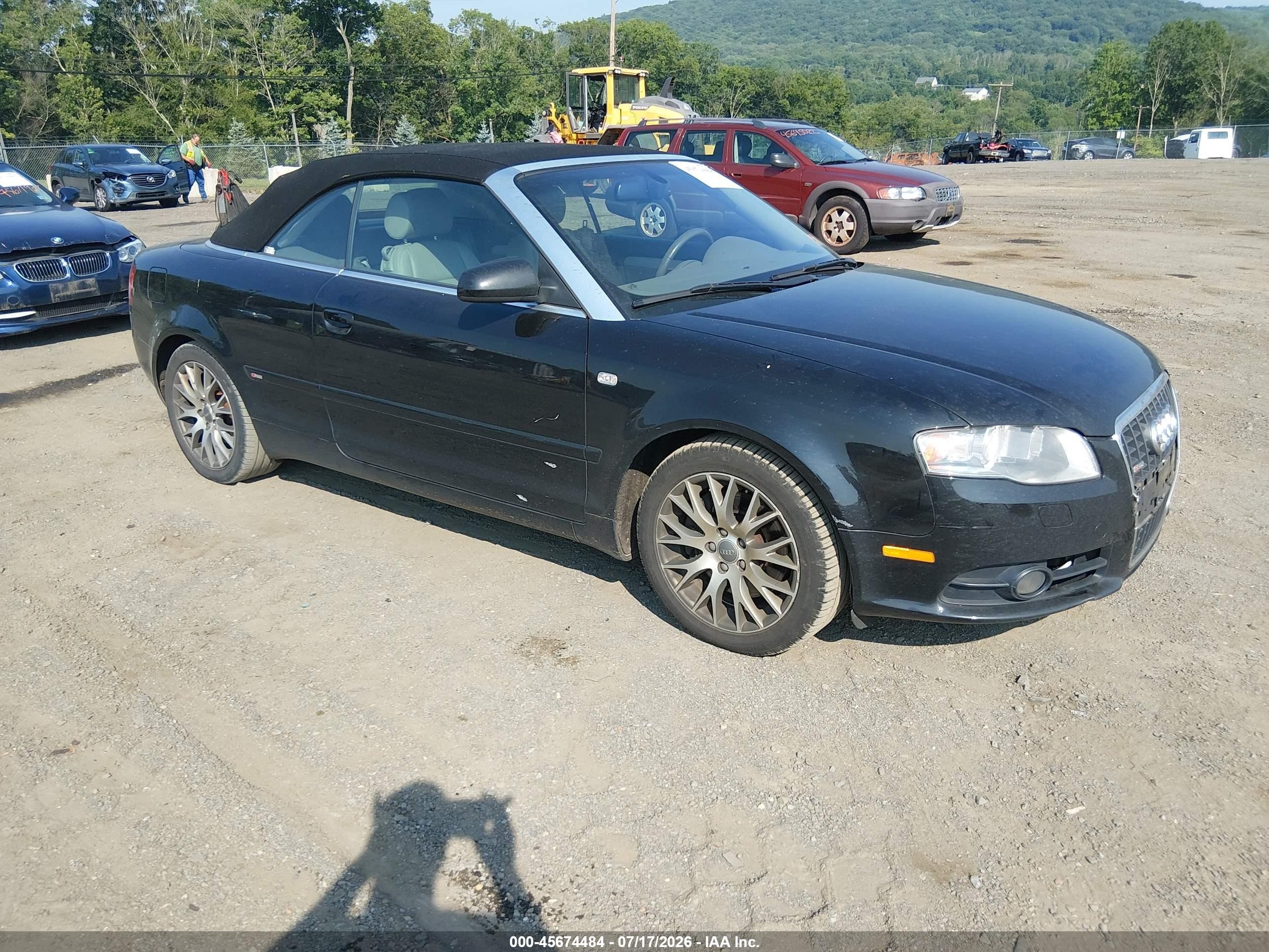 2009 Audi A4 2.0t/2.0t Special Edition Черный vin: WAUDF48H19K000315