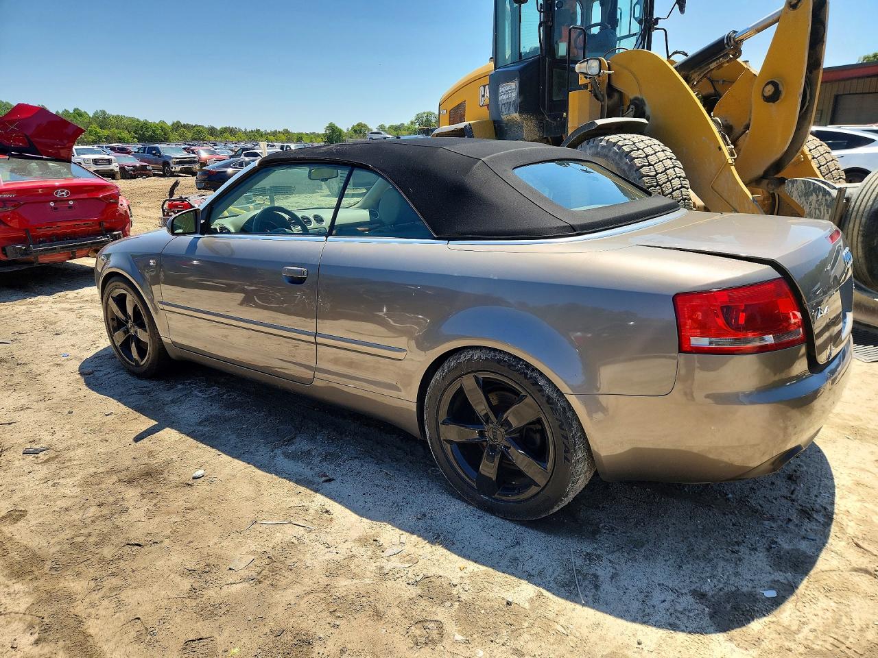 2007 Audi A4 2.0t Cabriolet Quattro Tan vin: WAUDF48H47K030566