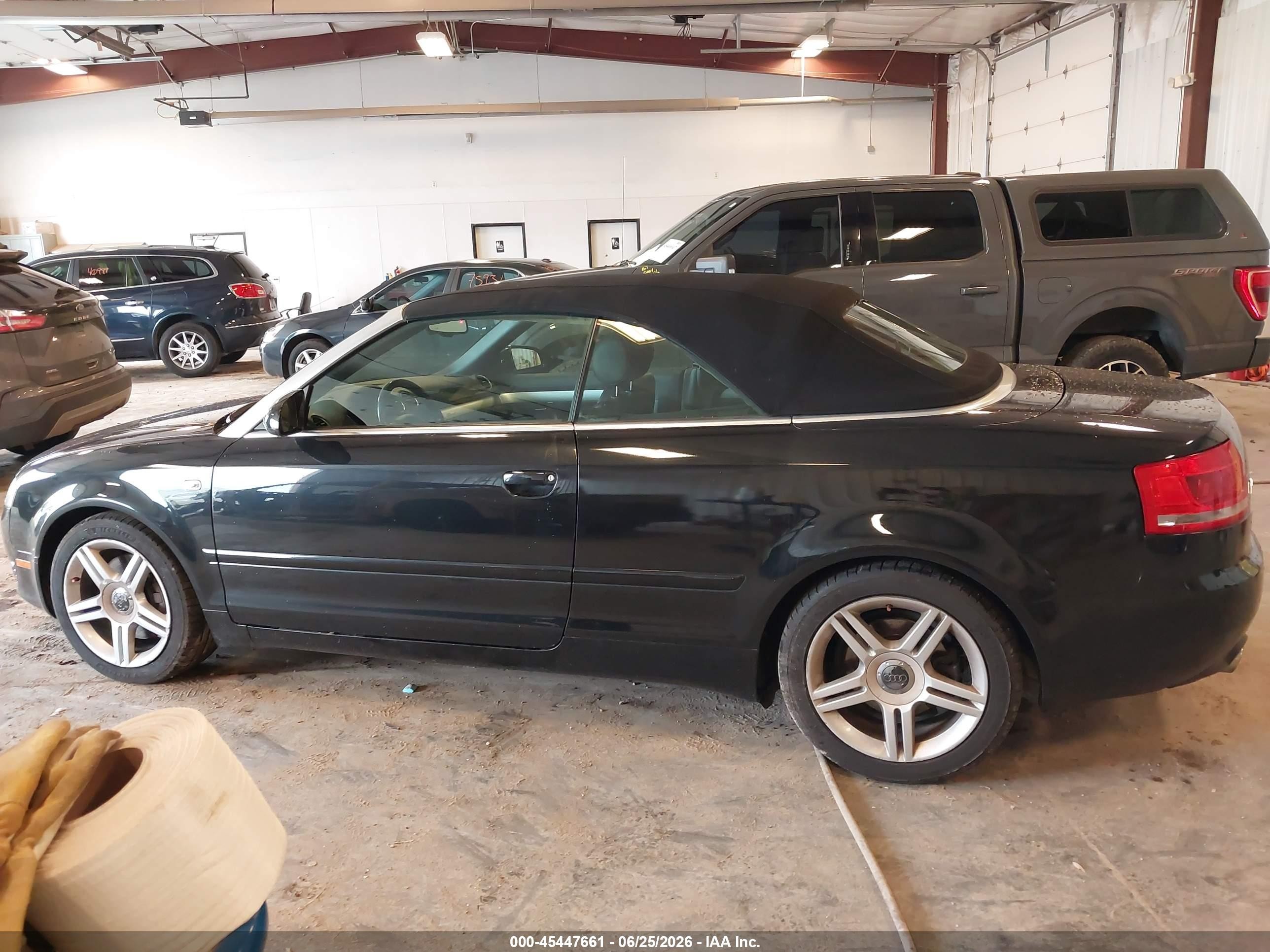 2008 Audi A4 2.0t Black vin: WAUDF48H48K013476