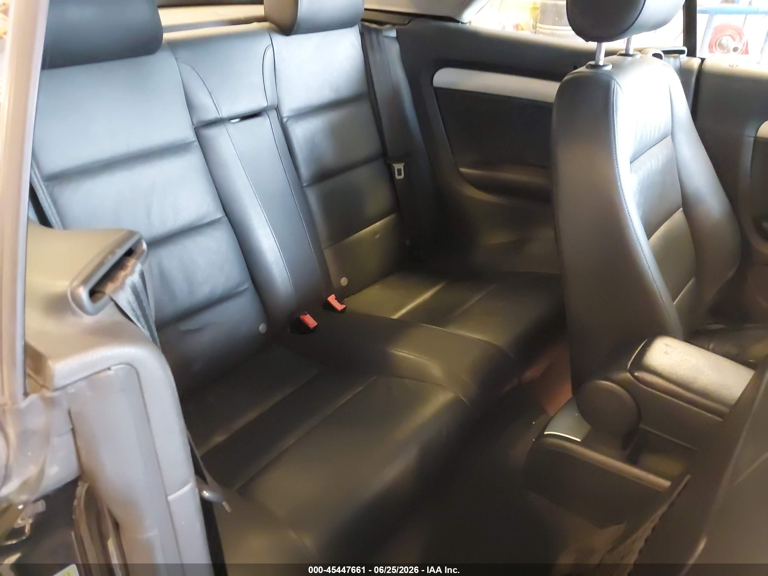 2008 Audi A4 2.0t Black vin: WAUDF48H48K013476
