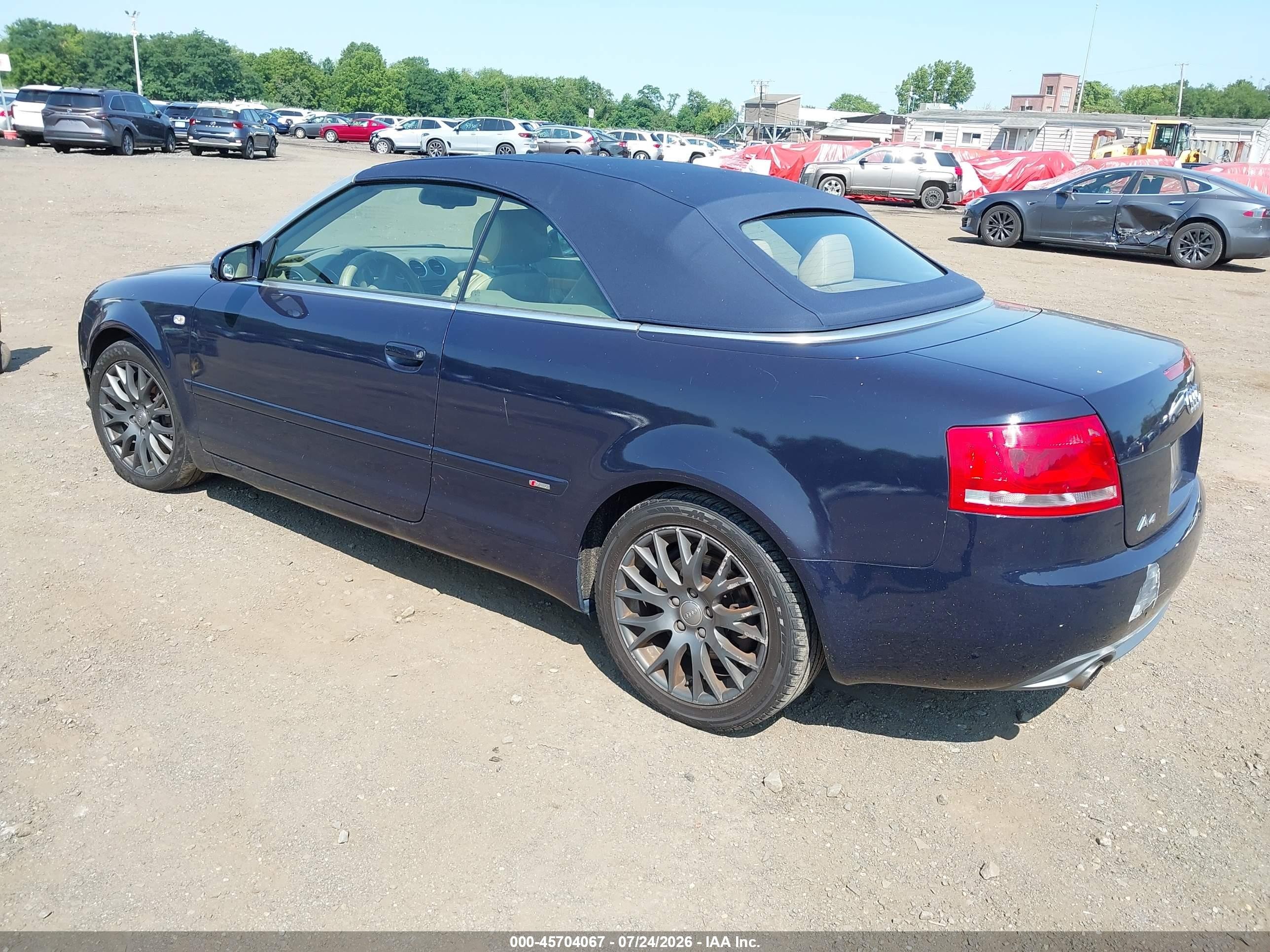 2009 Audi A4 2.0t/2.0t Special Edition Blue vin: WAUDF48H49K005525
