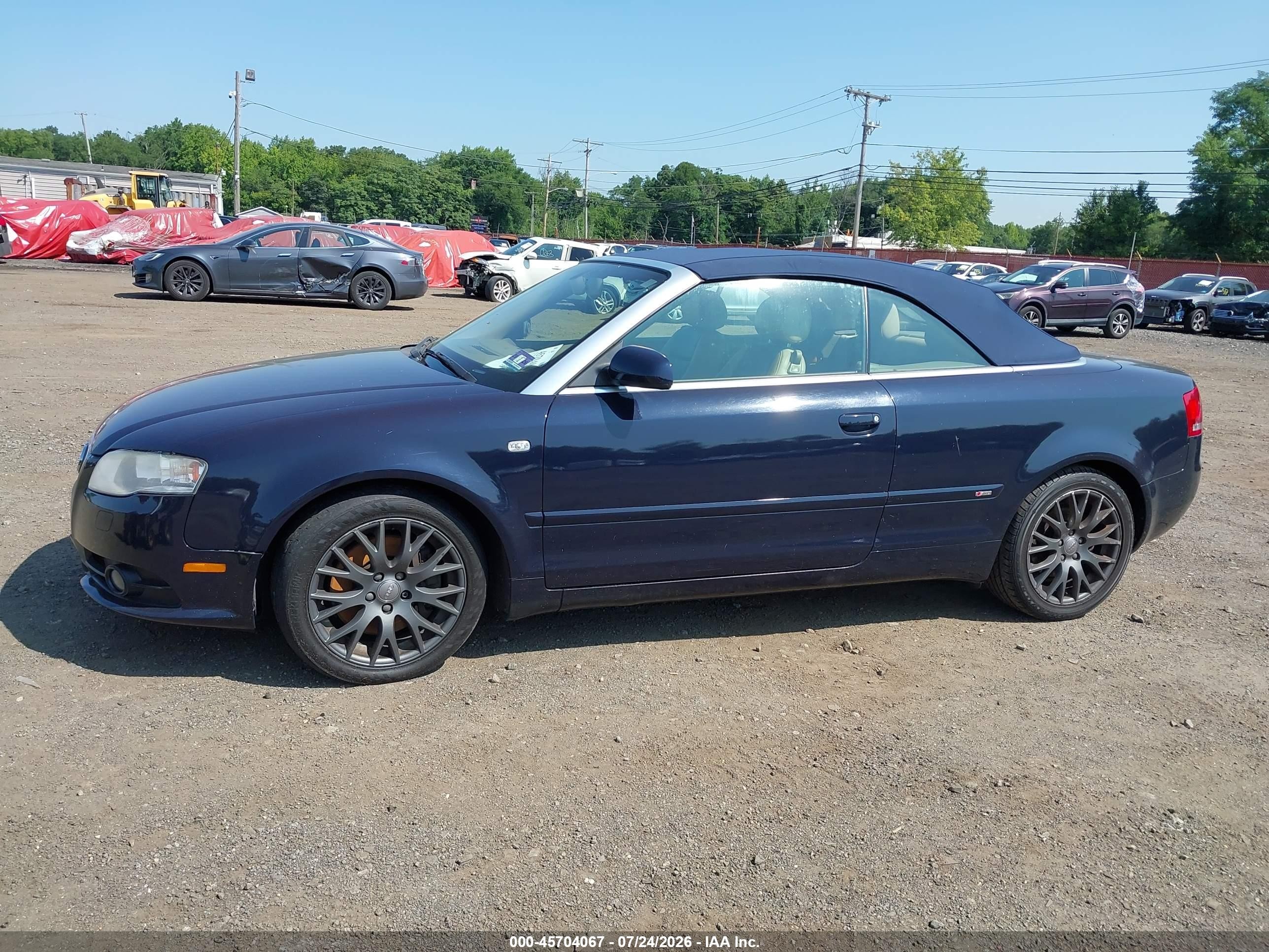 2009 Audi A4 2.0t/2.0t Special Edition Blue vin: WAUDF48H49K005525