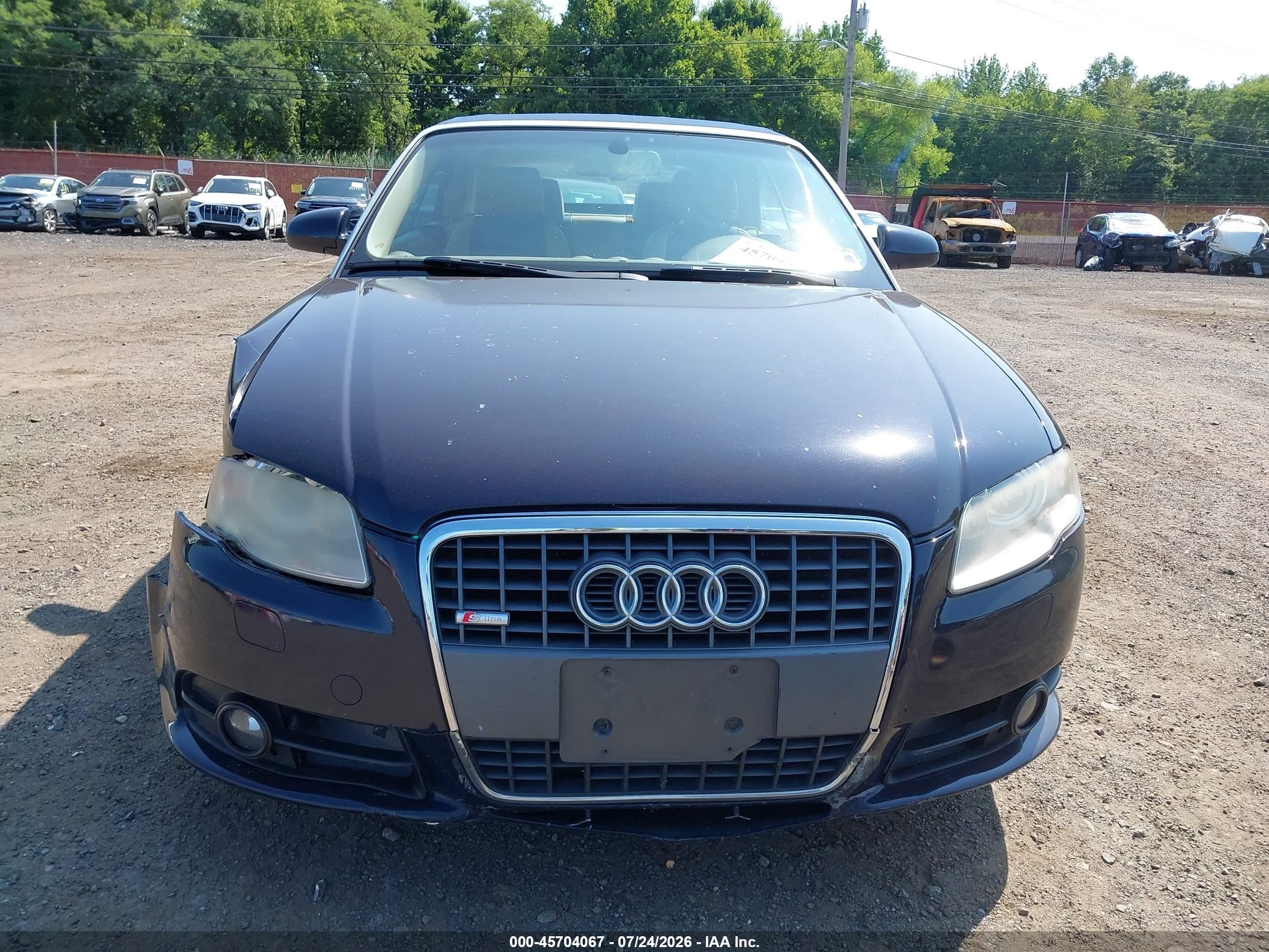 2009 Audi A4 2.0t/2.0t Special Edition Blue vin: WAUDF48H49K005525