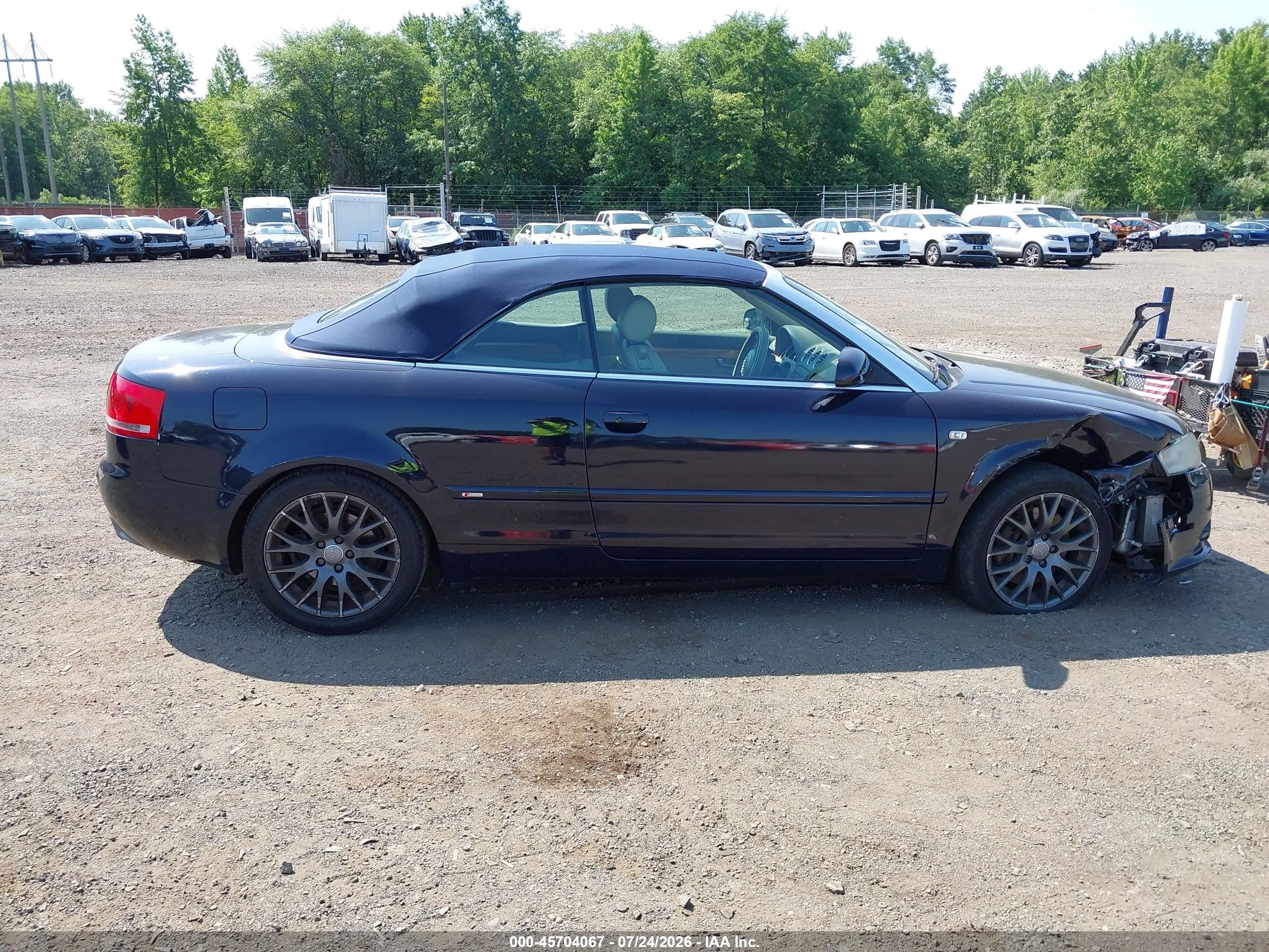 2009 Audi A4 2.0t/2.0t Special Edition Blue vin: WAUDF48H49K005525