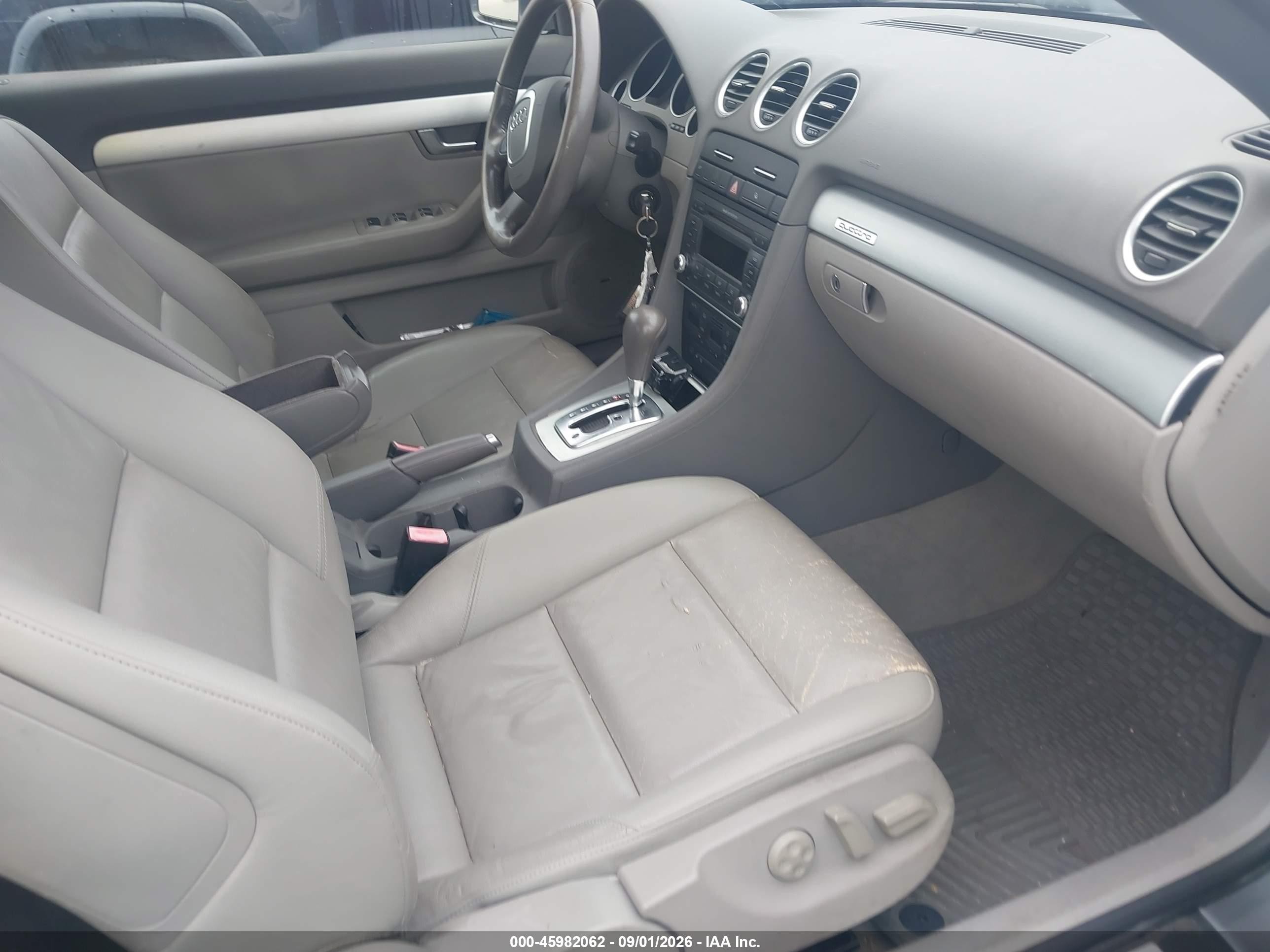 2009 Audi A4 2.0t Special Edition Gray vin: WAUDF48H59K008370