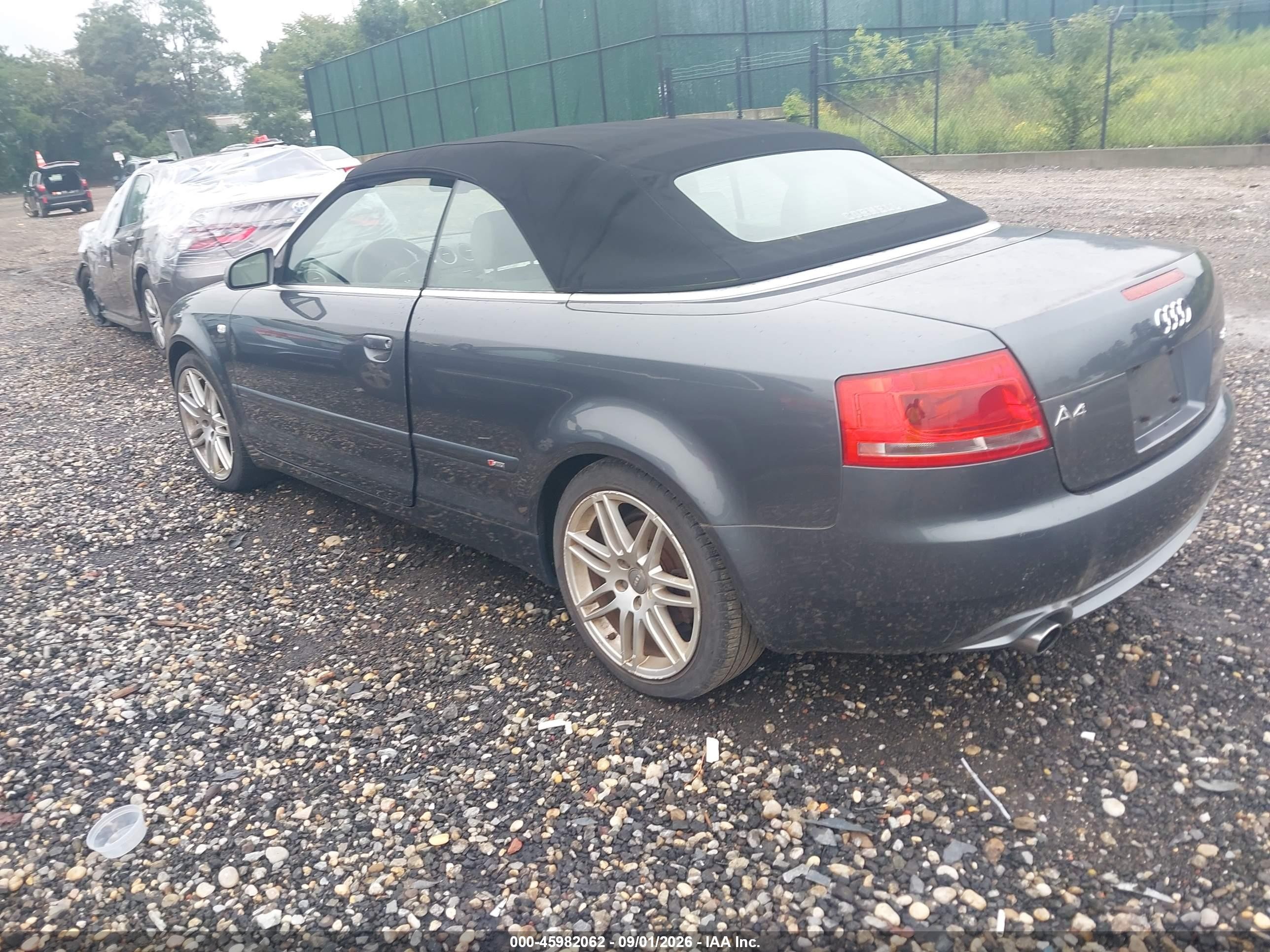 2009 Audi A4 2.0t Special Edition Gray vin: WAUDF48H59K008370