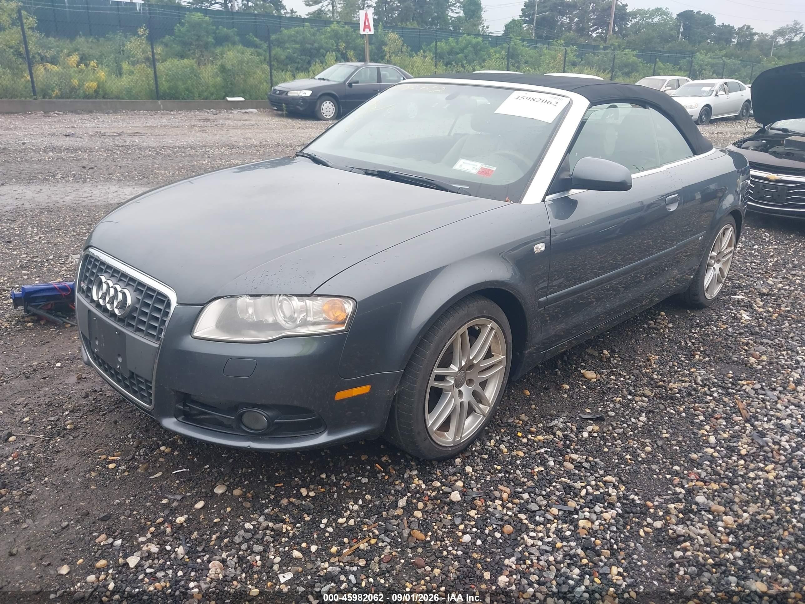 2009 Audi A4 2.0t Special Edition Gray vin: WAUDF48H59K008370