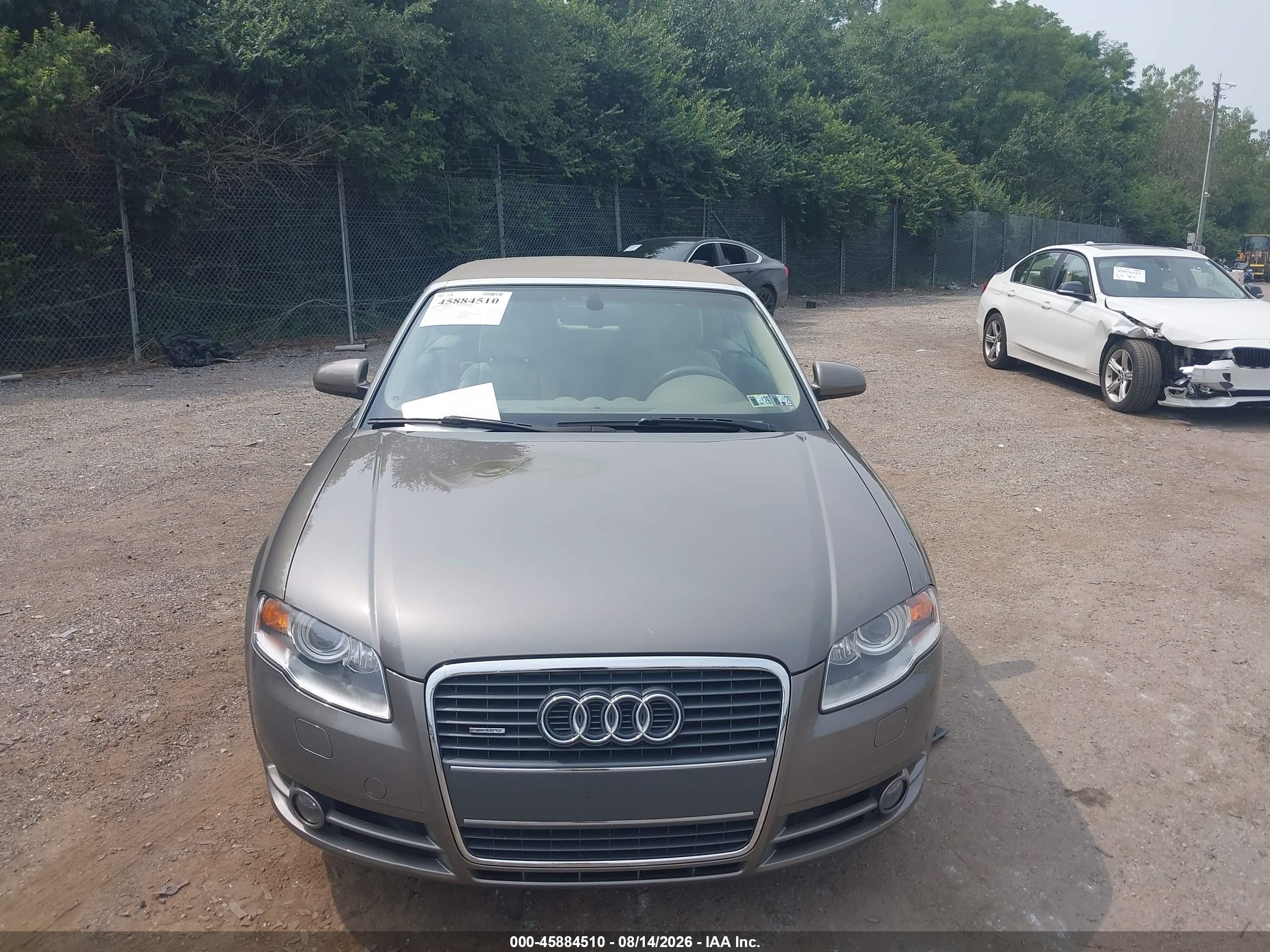 2008 Audi A4 2.0t Gold vin: WAUDF48H68K003595