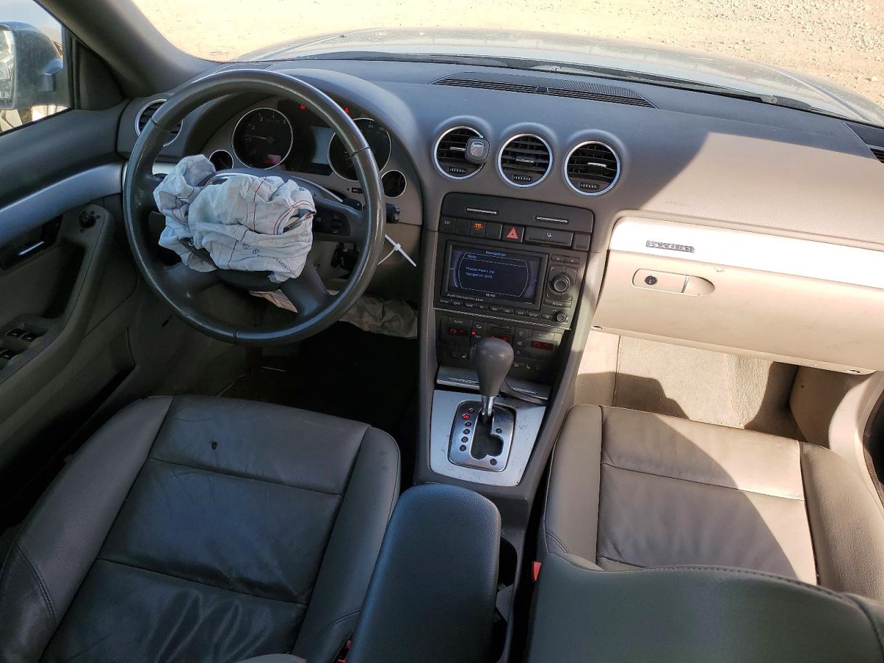 2009 Audi A4 2.0t Cabriolet Quattro Gray vin: WAUDF48H69K007969