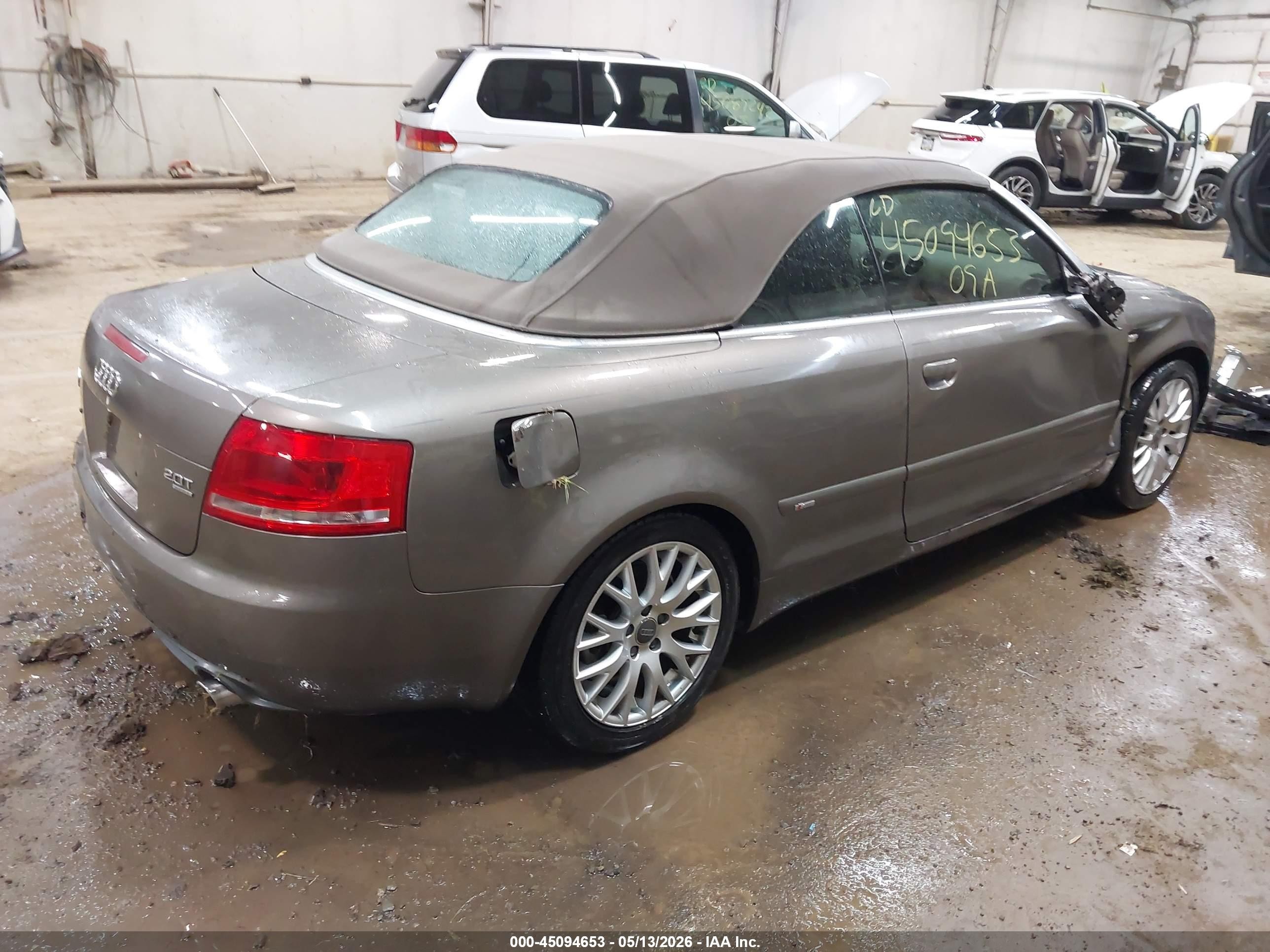 2009 Audi A4 2.0t Special Edition Gray vin: WAUDF48H69K010077