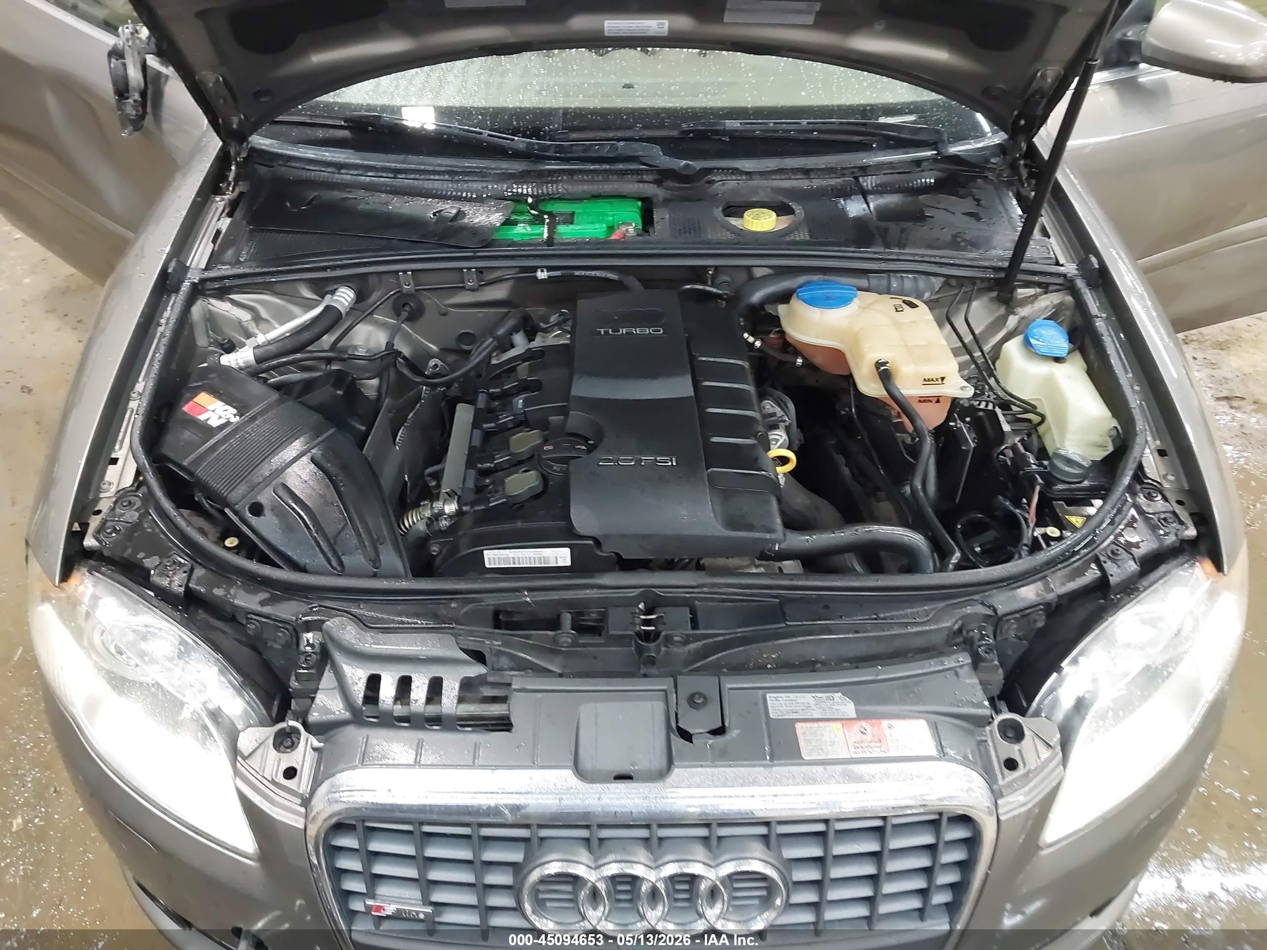 2009 Audi A4 2.0t Special Edition Gray vin: WAUDF48H69K010077