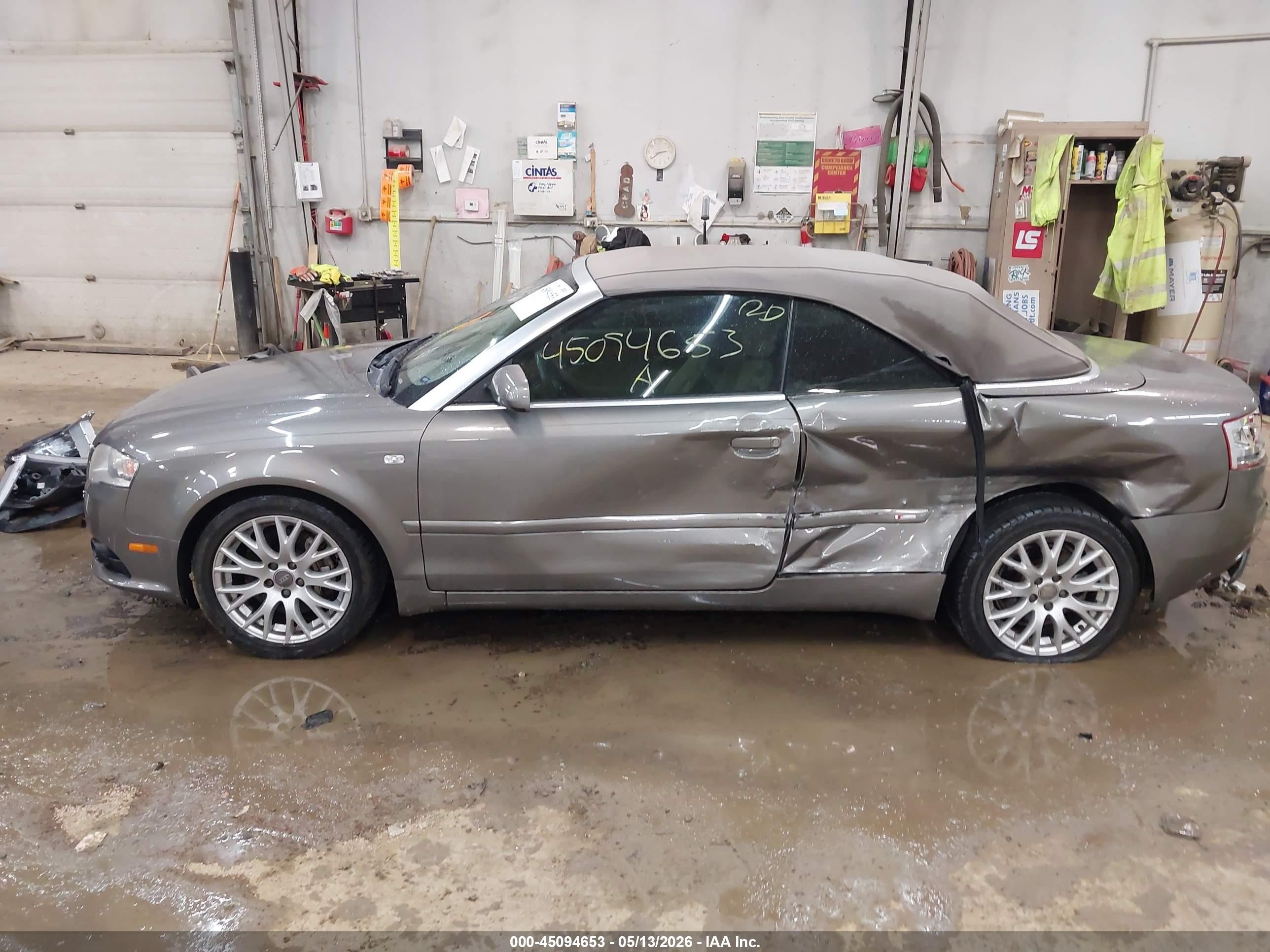 2009 Audi A4 2.0t Special Edition Gray vin: WAUDF48H69K010077