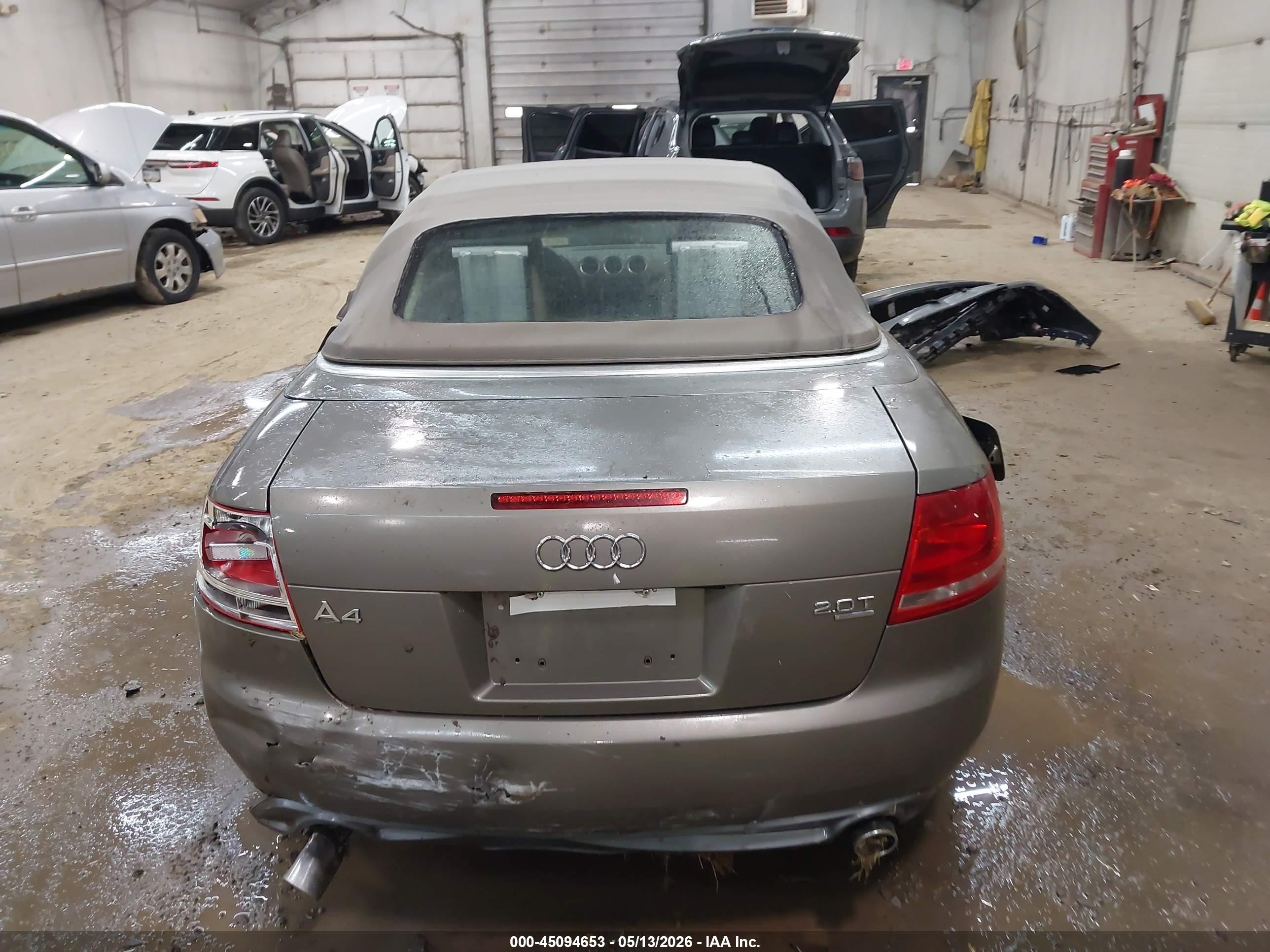 2009 Audi A4 2.0t Special Edition Gray vin: WAUDF48H69K010077