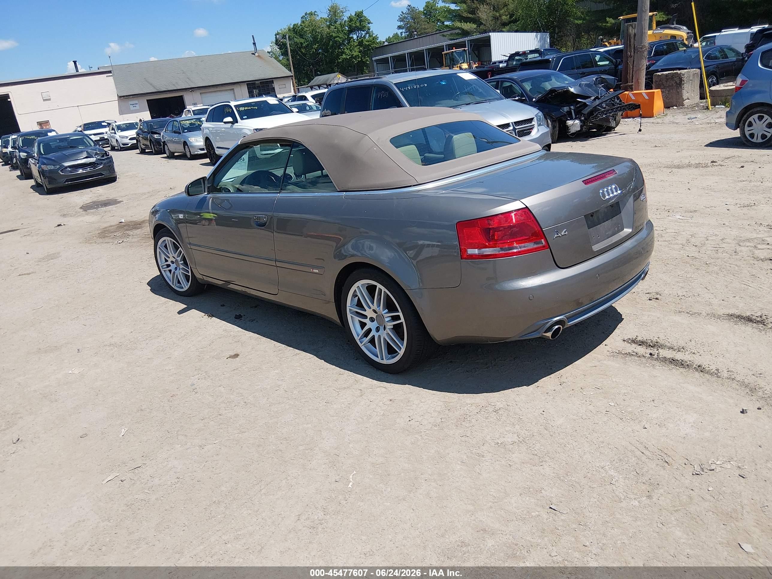 2009 Audi A4 2.0t Special Edition Tan vin: WAUDF48H79K010377