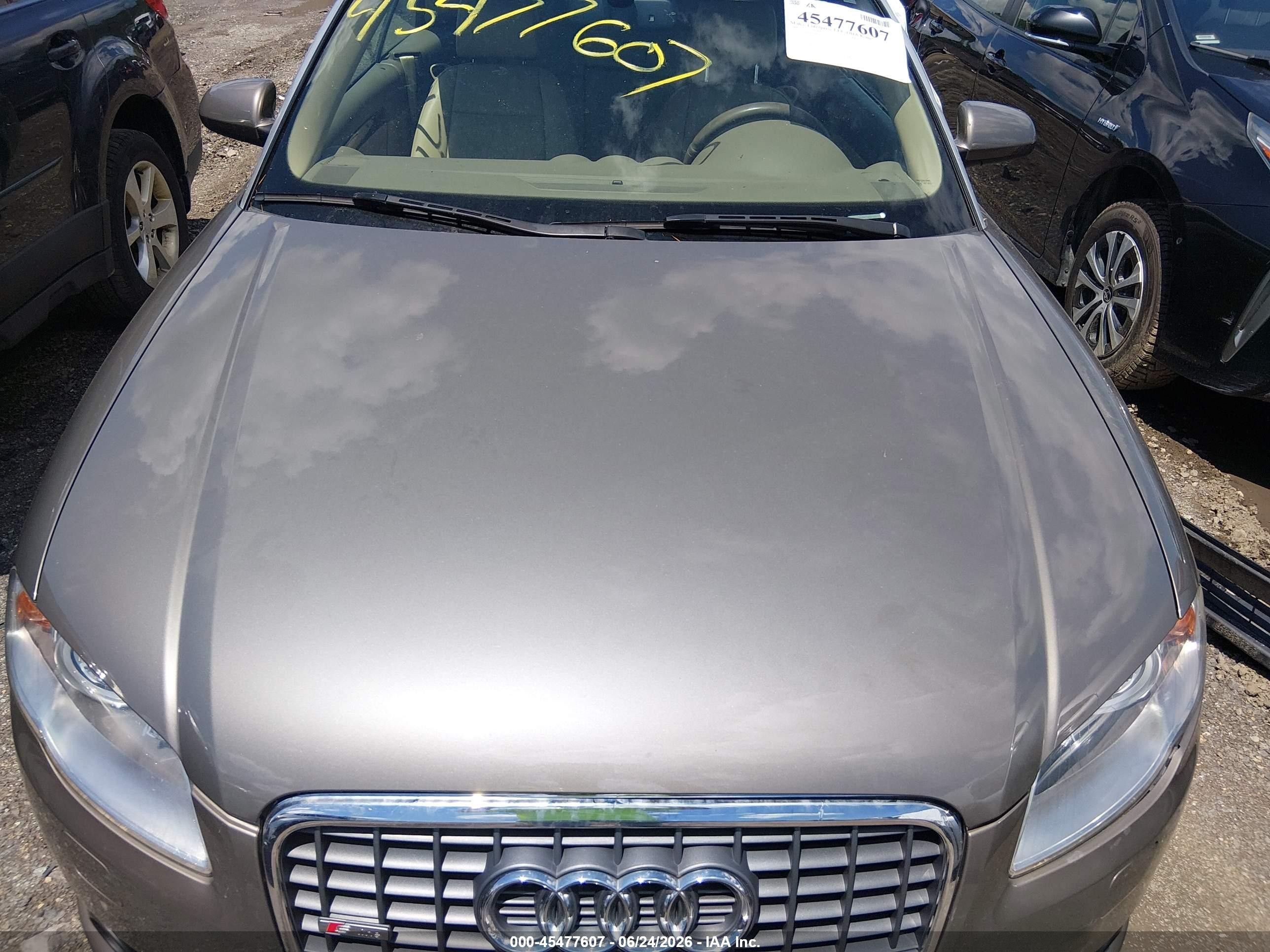 2009 Audi A4 2.0t Special Edition Tan vin: WAUDF48H79K010377