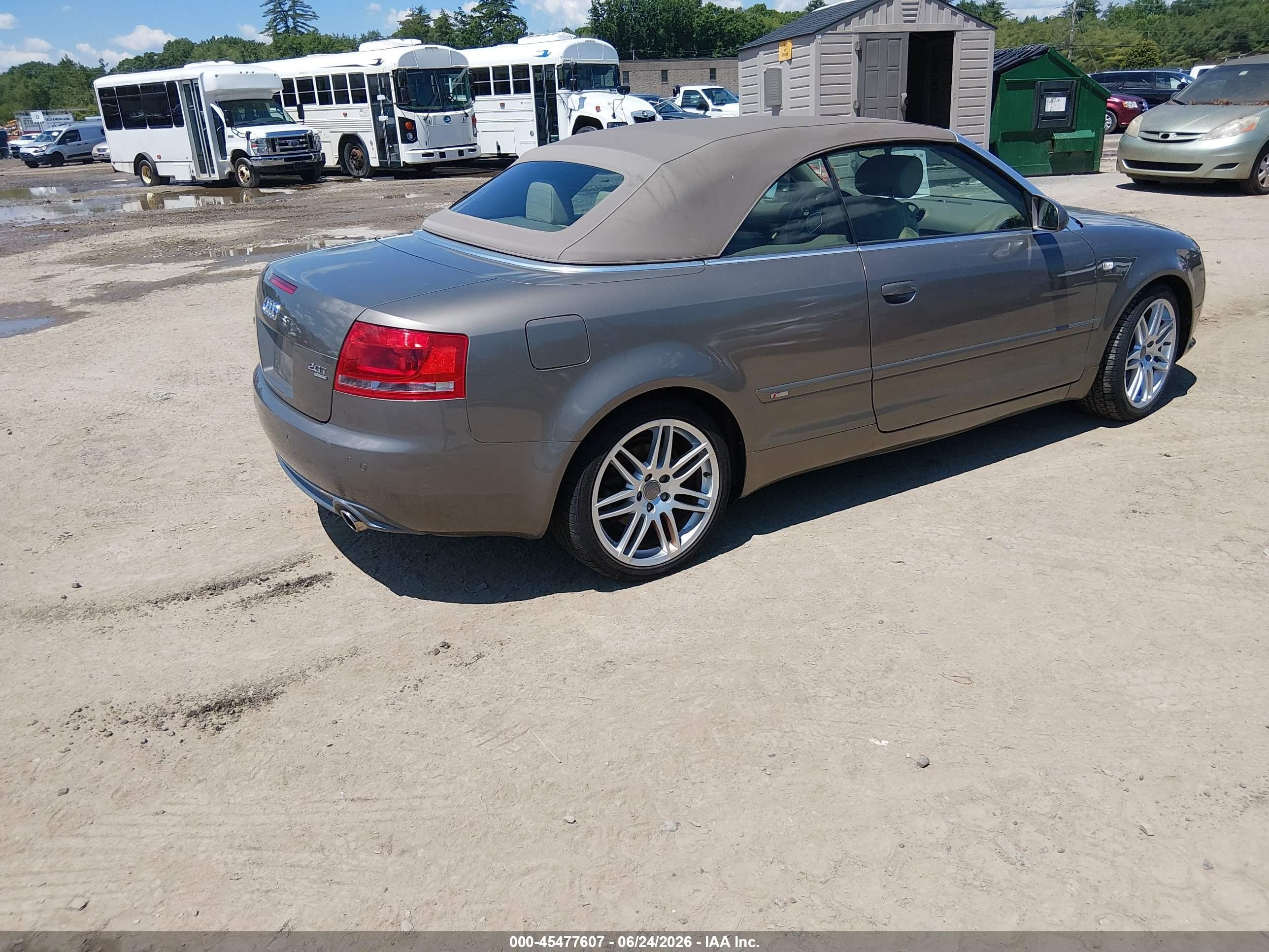 2009 Audi A4 2.0t Special Edition Tan vin: WAUDF48H79K010377