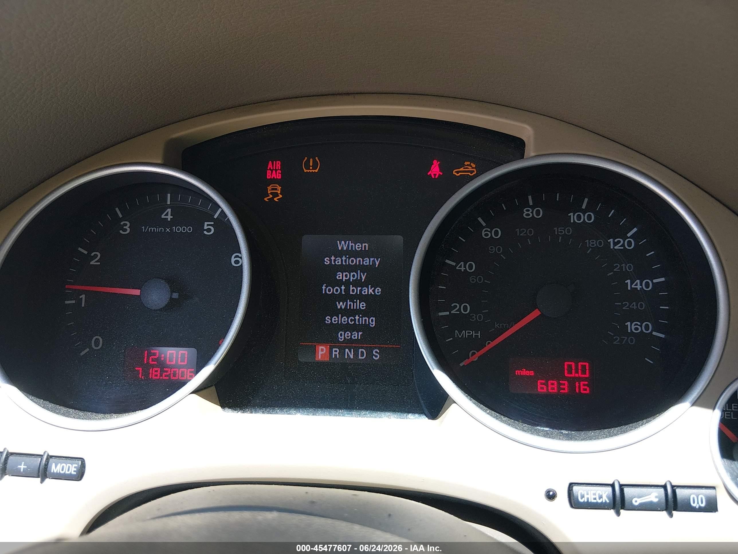 2009 Audi A4 2.0t Special Edition Tan vin: WAUDF48H79K010377