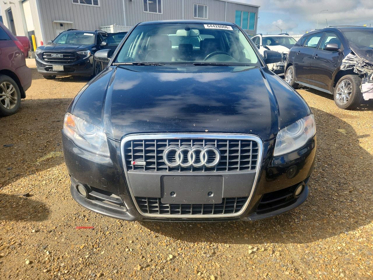 2008 Audi A4 2.0t Quattro Черный vin: WAUDF68E18A116748