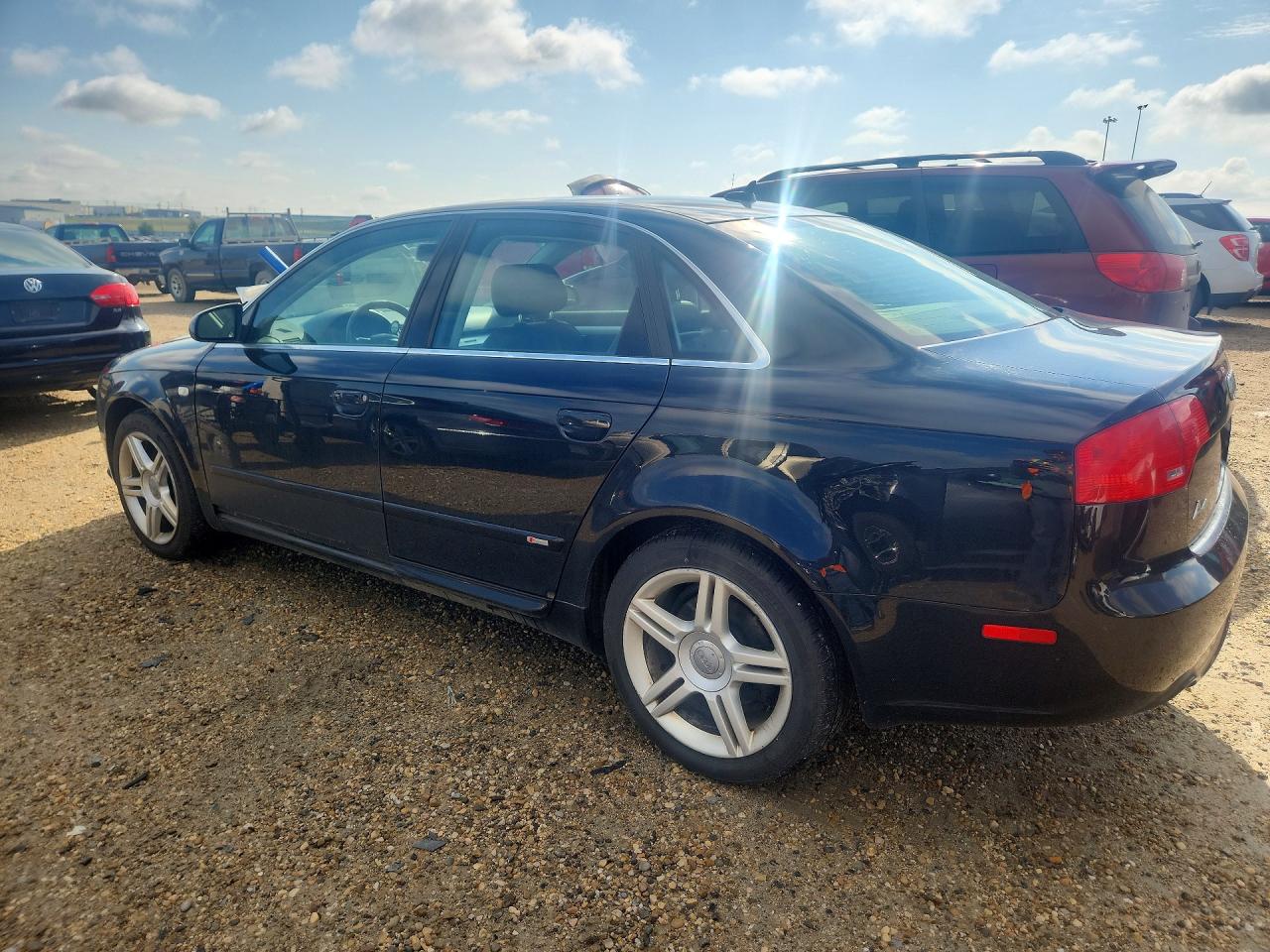 2008 Audi A4 2.0t Quattro Черный vin: WAUDF68E18A116748