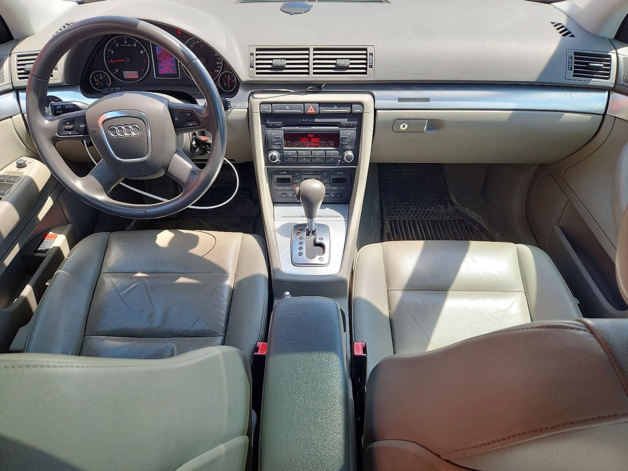 2008 Audi A4 2.0t Quattro Silver vin: WAUDF68E78A160303