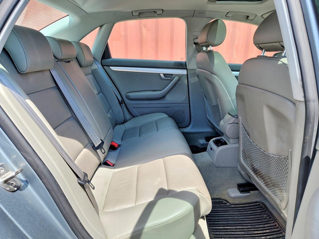 2008 Audi A4 2.0t Quattro Silver vin: WAUDF68E78A160303