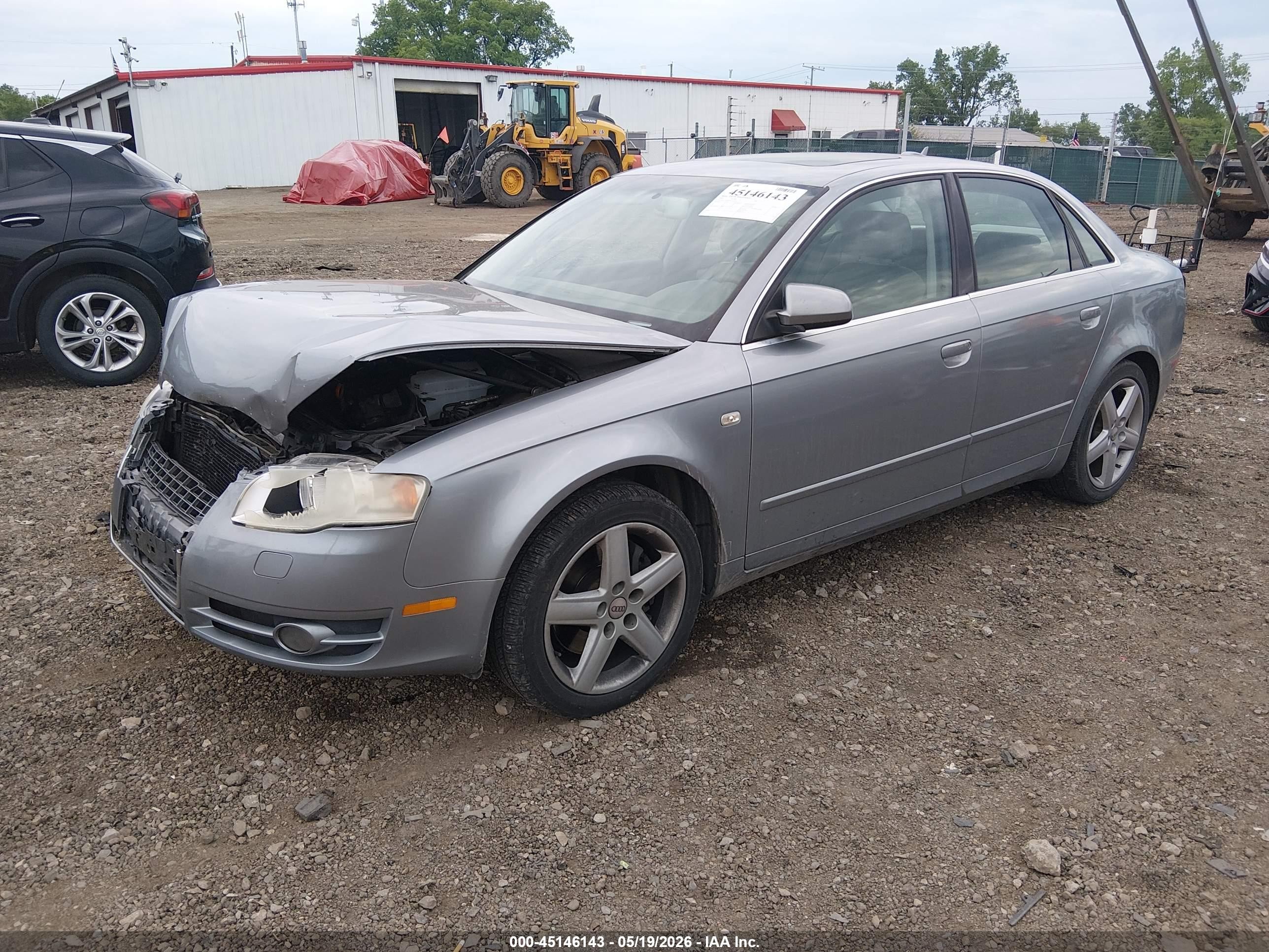 2005 Audi A4 2.0t Light Blue vin: WAUDF68E95A445743
