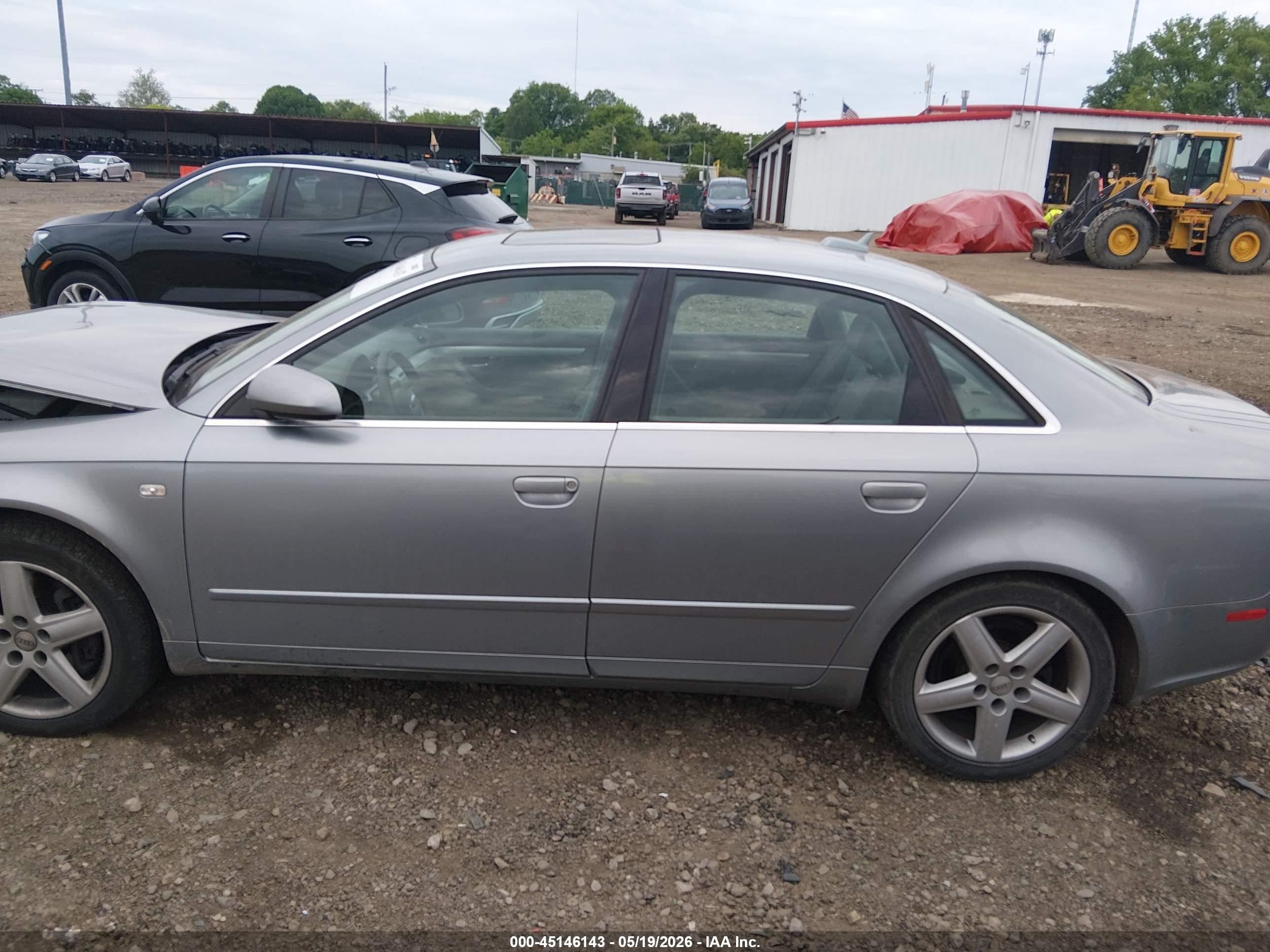2005 Audi A4 2.0t Light Blue vin: WAUDF68E95A445743