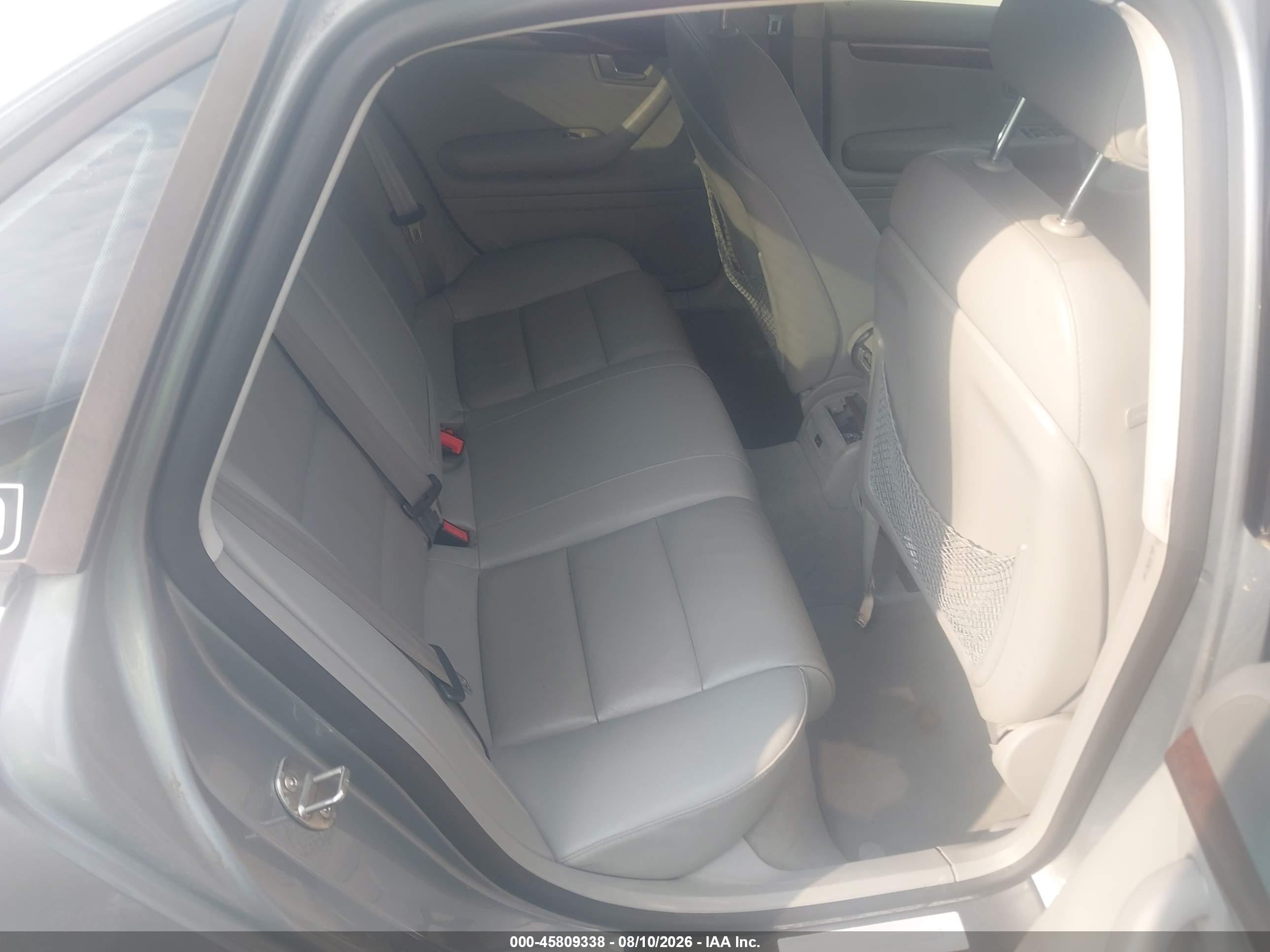 2006 Audi A4 2.0t Silver vin: WAUDF78E06A051829