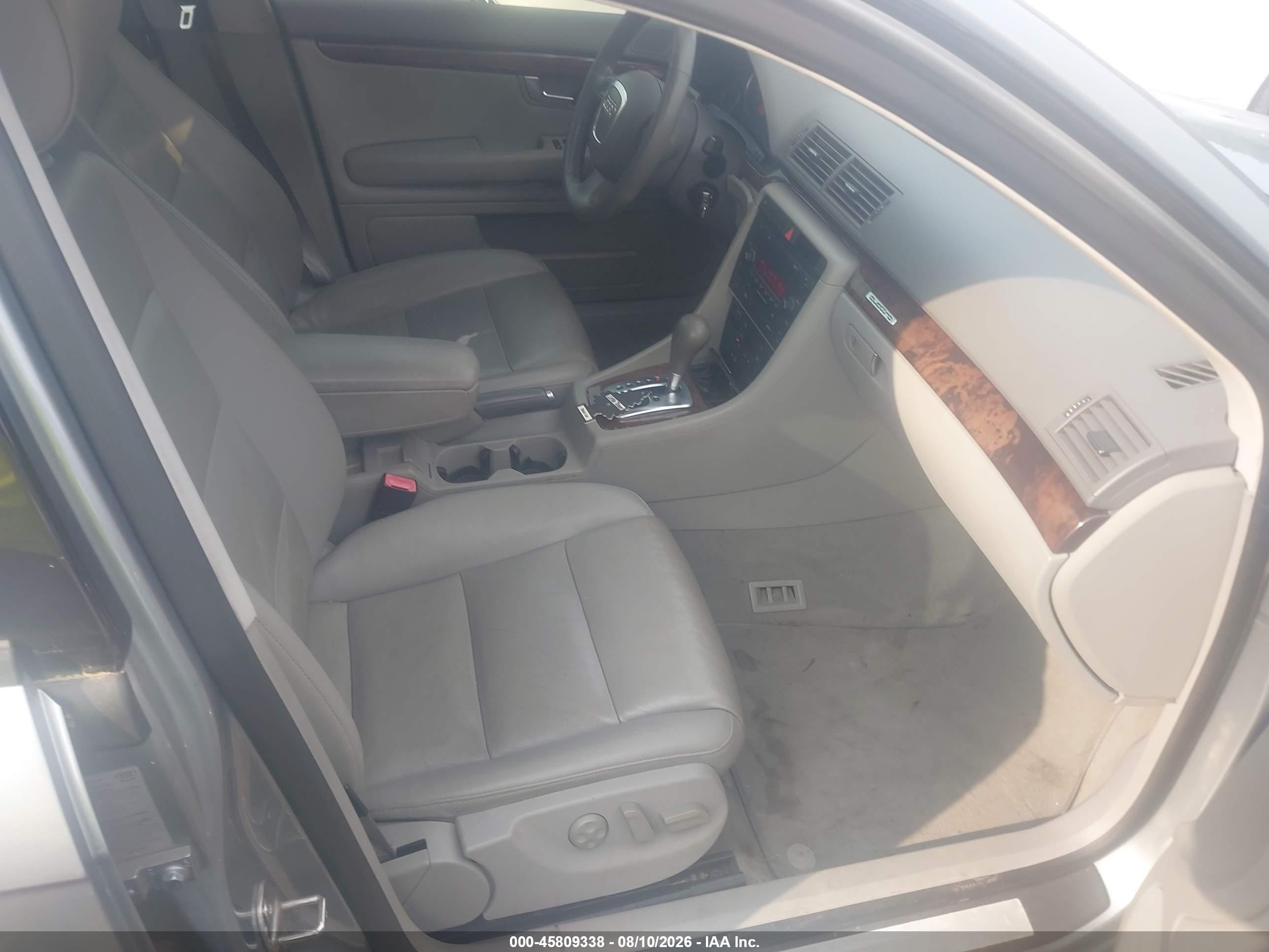 2006 Audi A4 2.0t Silver vin: WAUDF78E06A051829