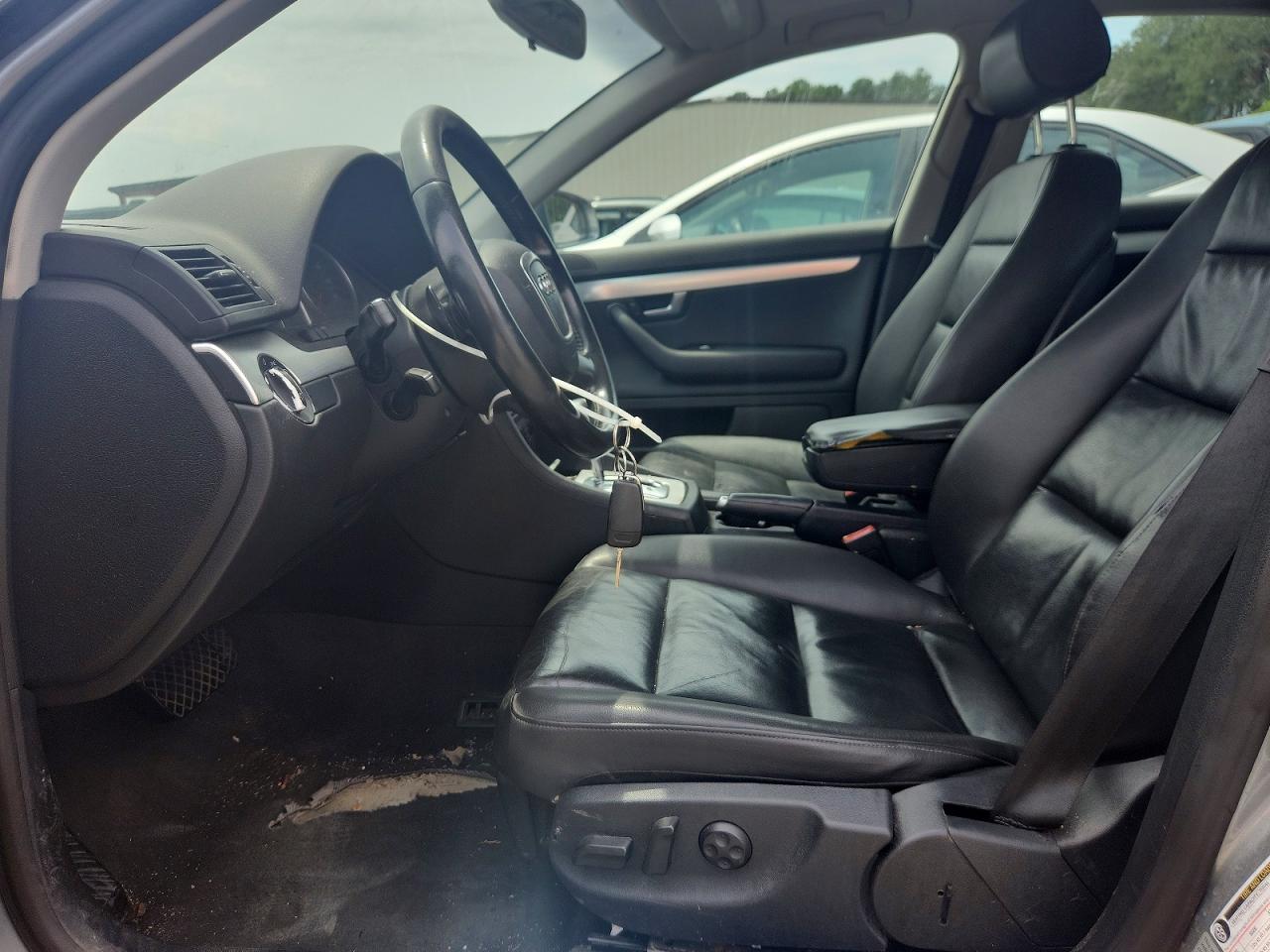 2008 Audi A4 Silver vin: WAUDF78E08A101762