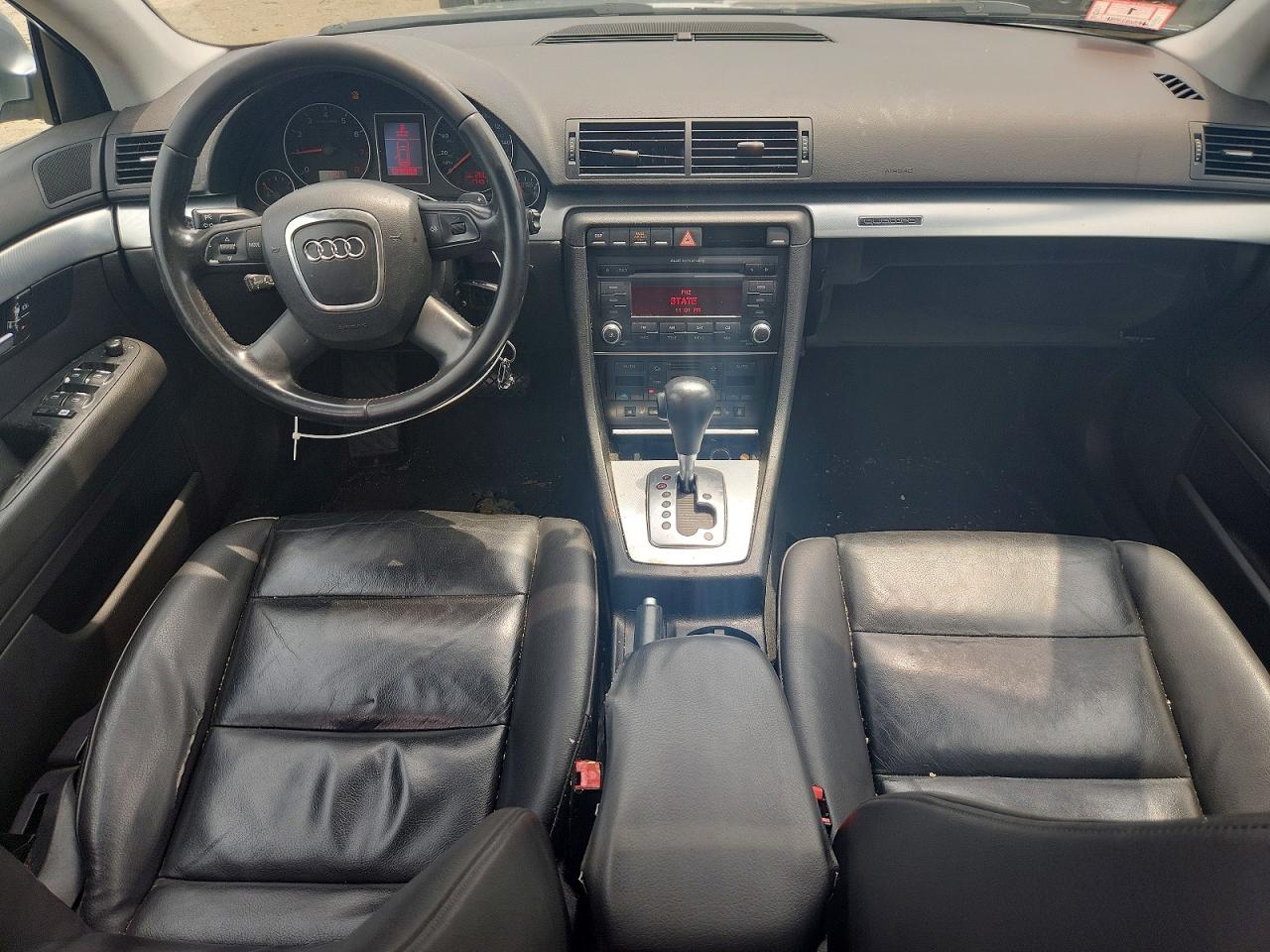 2008 Audi A4 Silver vin: WAUDF78E08A101762