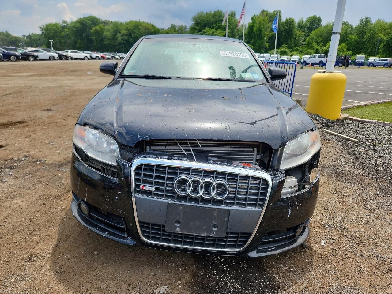 2008 Audi A4 2.0t Quattro Black vin: WAUDF78E08A140867