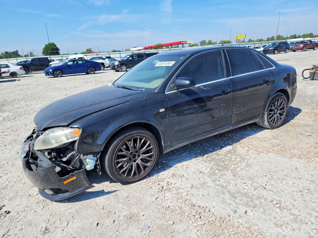 2008 Audi A4 2.0t Quattro Black vin: WAUDF78E08A150623