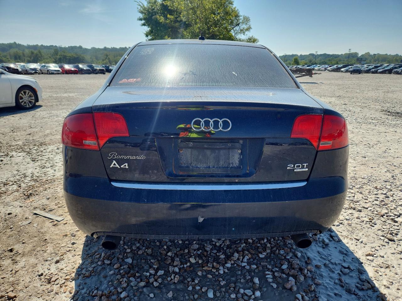 2008 Audi A4 2.0t Quattro Black vin: WAUDF78E08A150623