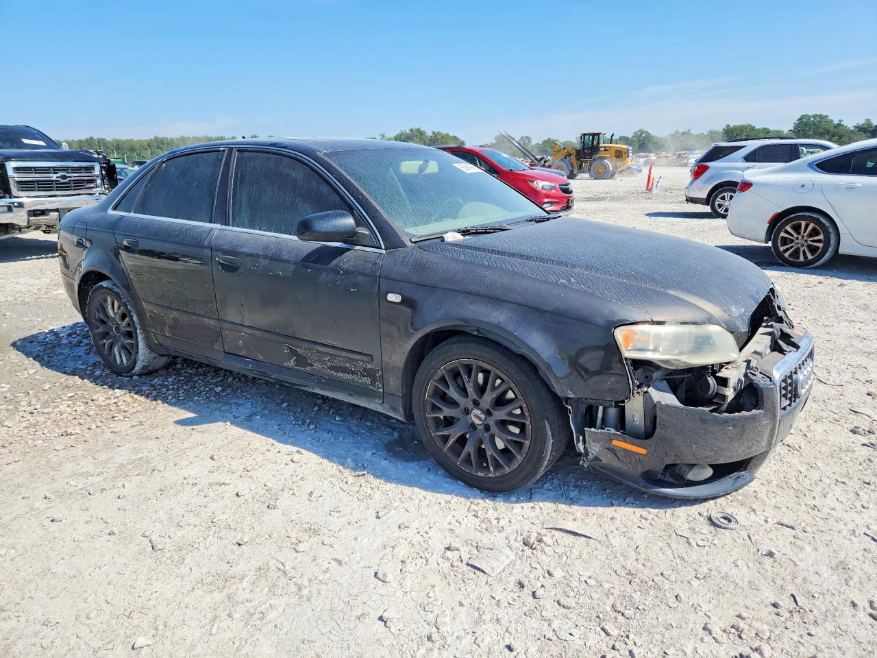 2008 Audi A4 2.0t Quattro Black vin: WAUDF78E08A150623