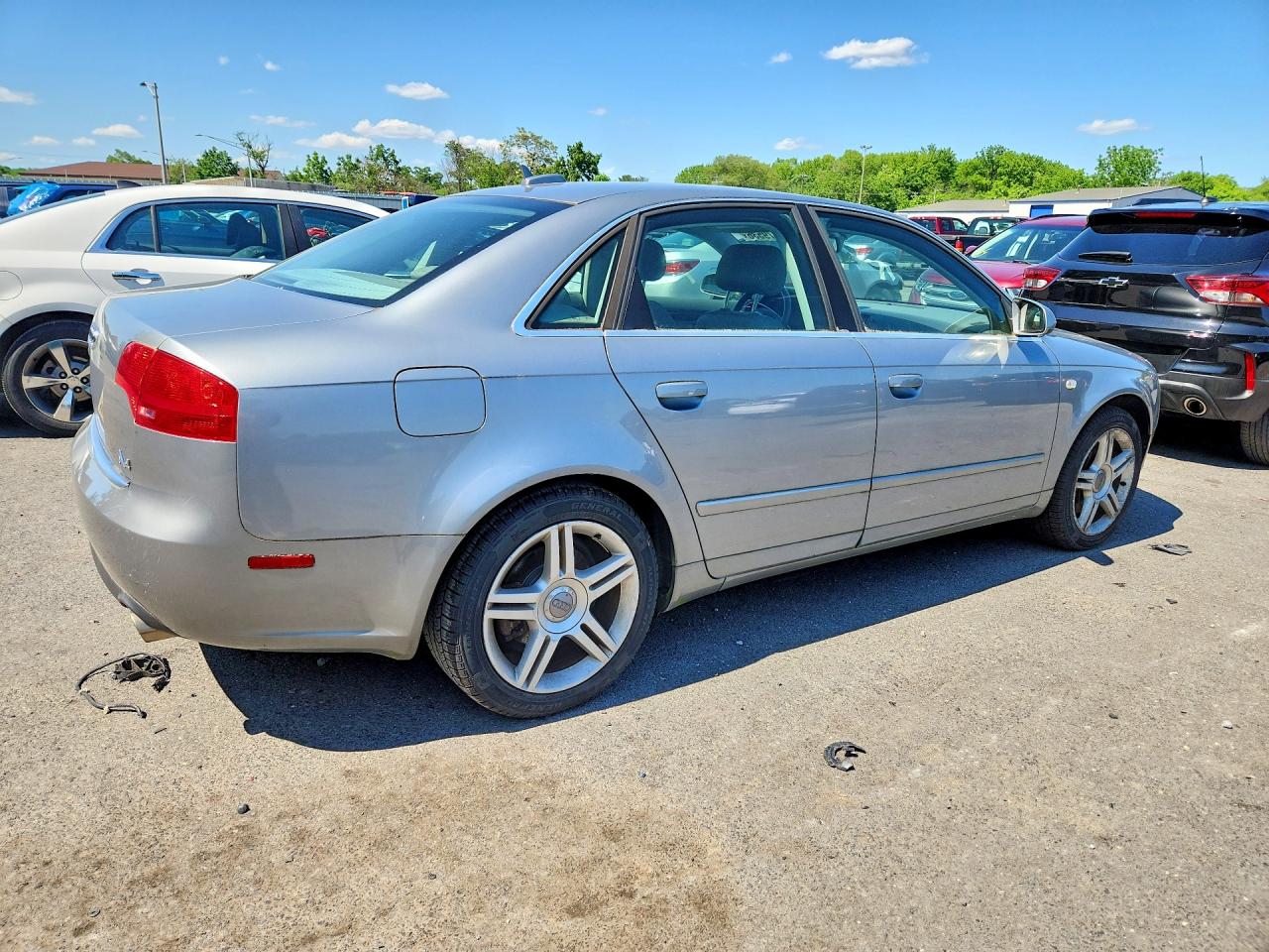 2006 Audi A4 2.0t Quattro Серебряный vin: WAUDF78E16A207845