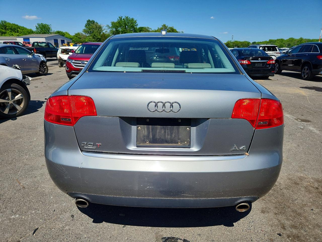 2006 Audi A4 2.0t Quattro Серебряный vin: WAUDF78E16A207845