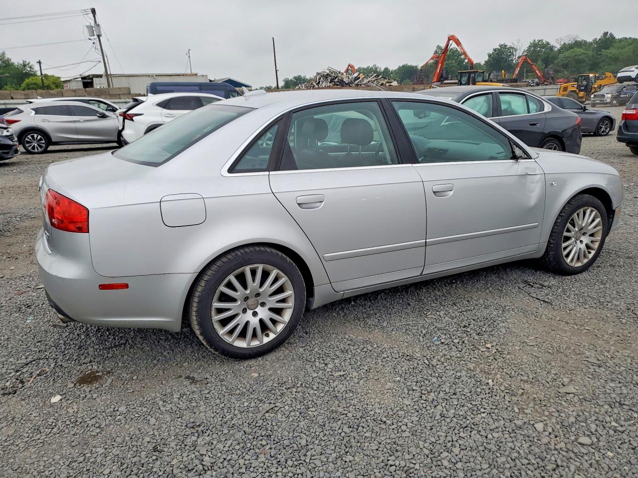 2006 Audi A4 2.0t Quattro Silver vin: WAUDF78E16A227822