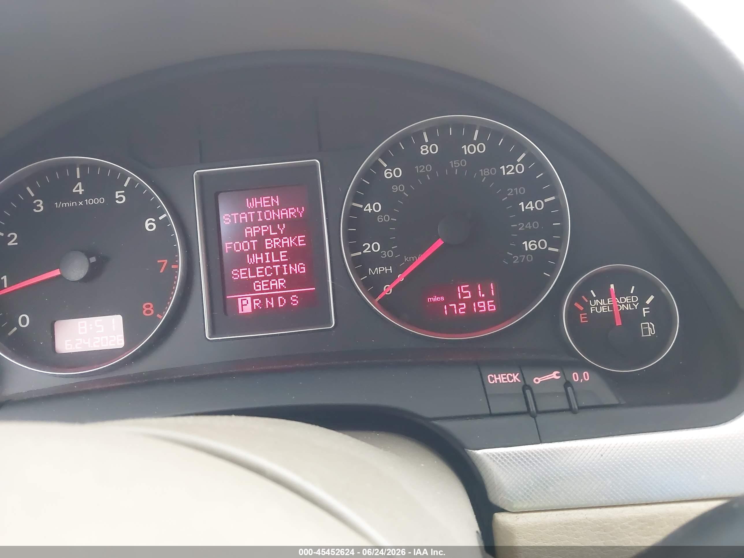 2007 Audi A4 2.0t Tan vin: WAUDF78E17A118505